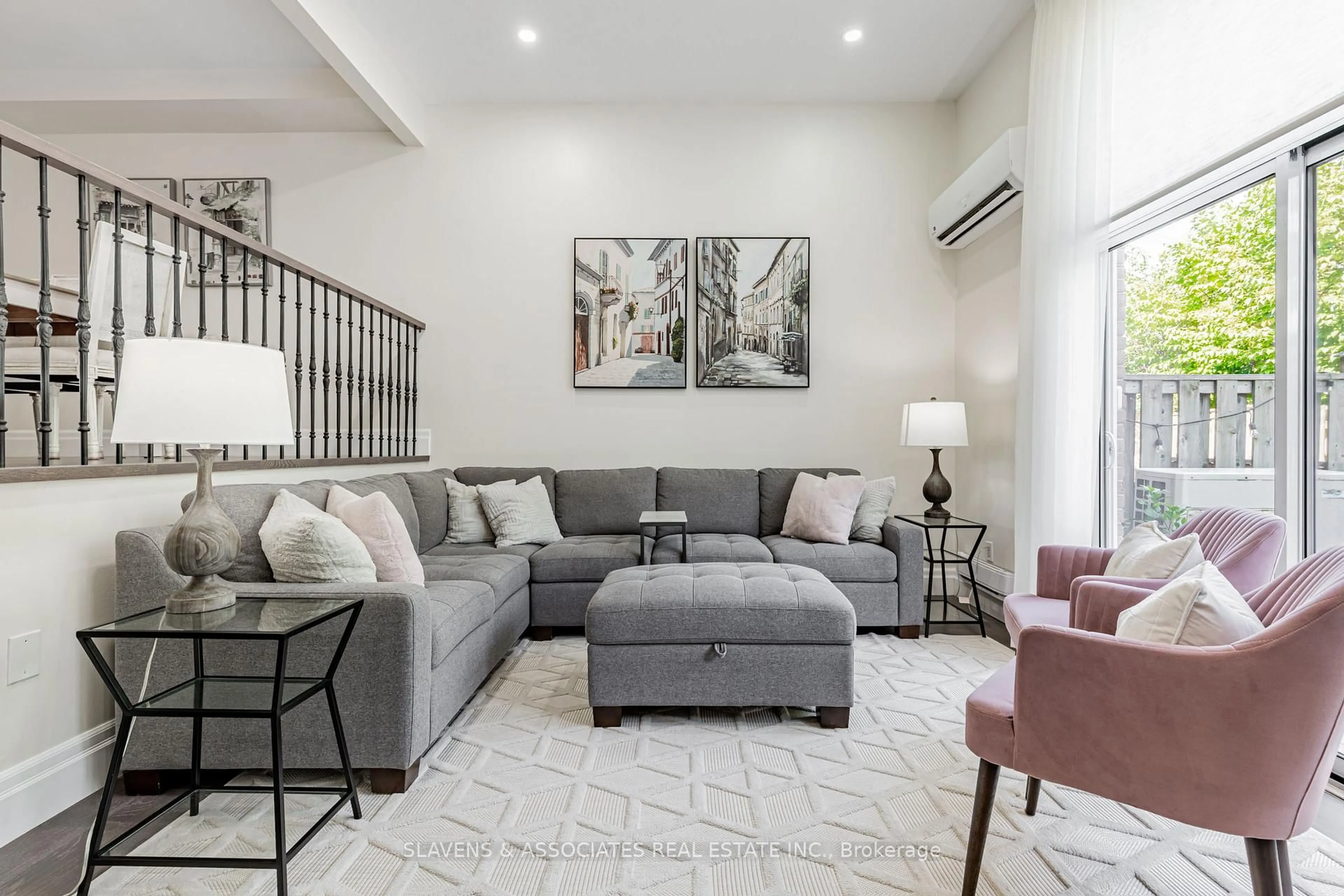 Living room with furniture, unknown for 141 Clark Ave #54, Markham Ontario L3T 4P4