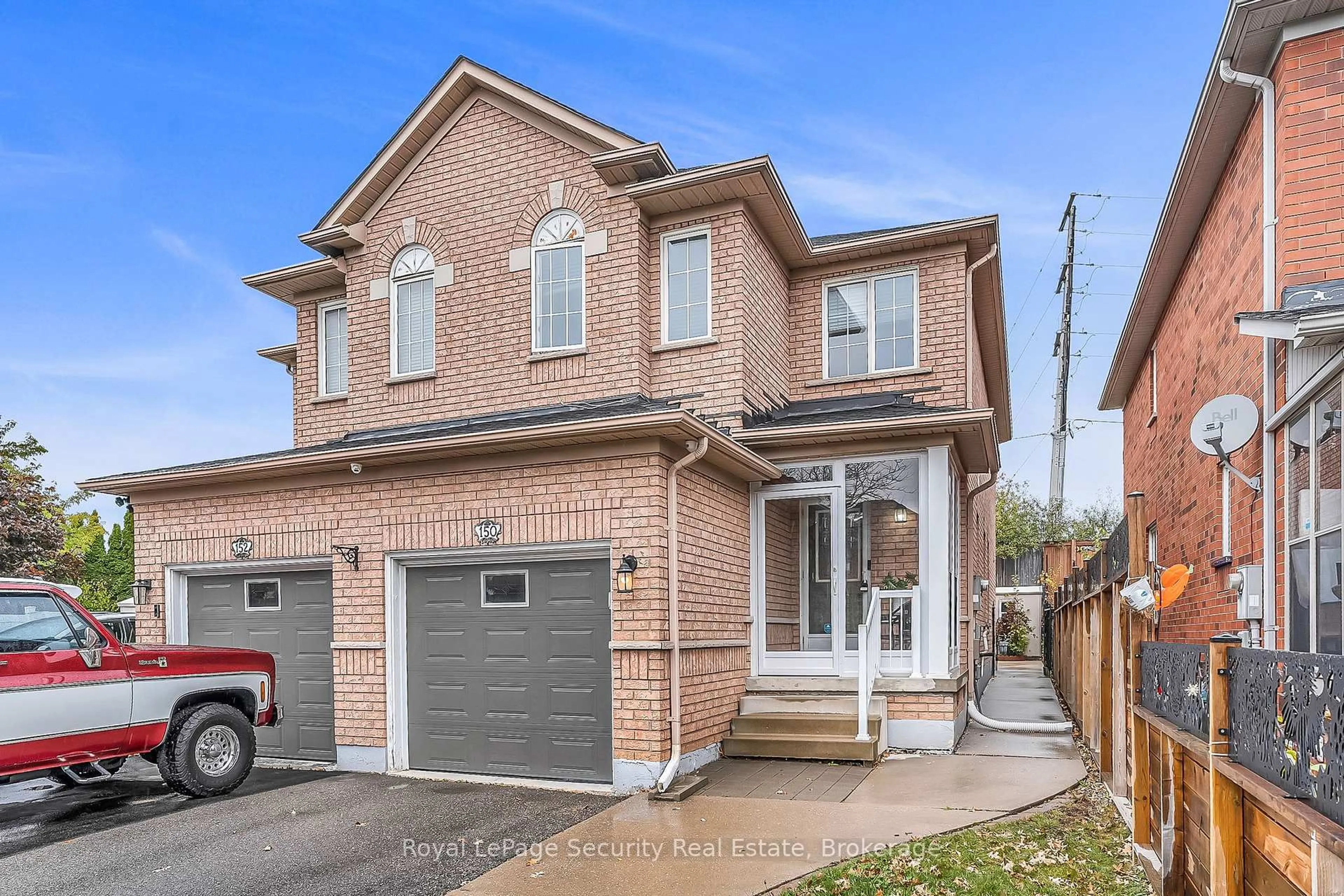 Home with brick exterior material, street for 150 Royal Appian Cres, Vaughan Ontario L4K 5L7