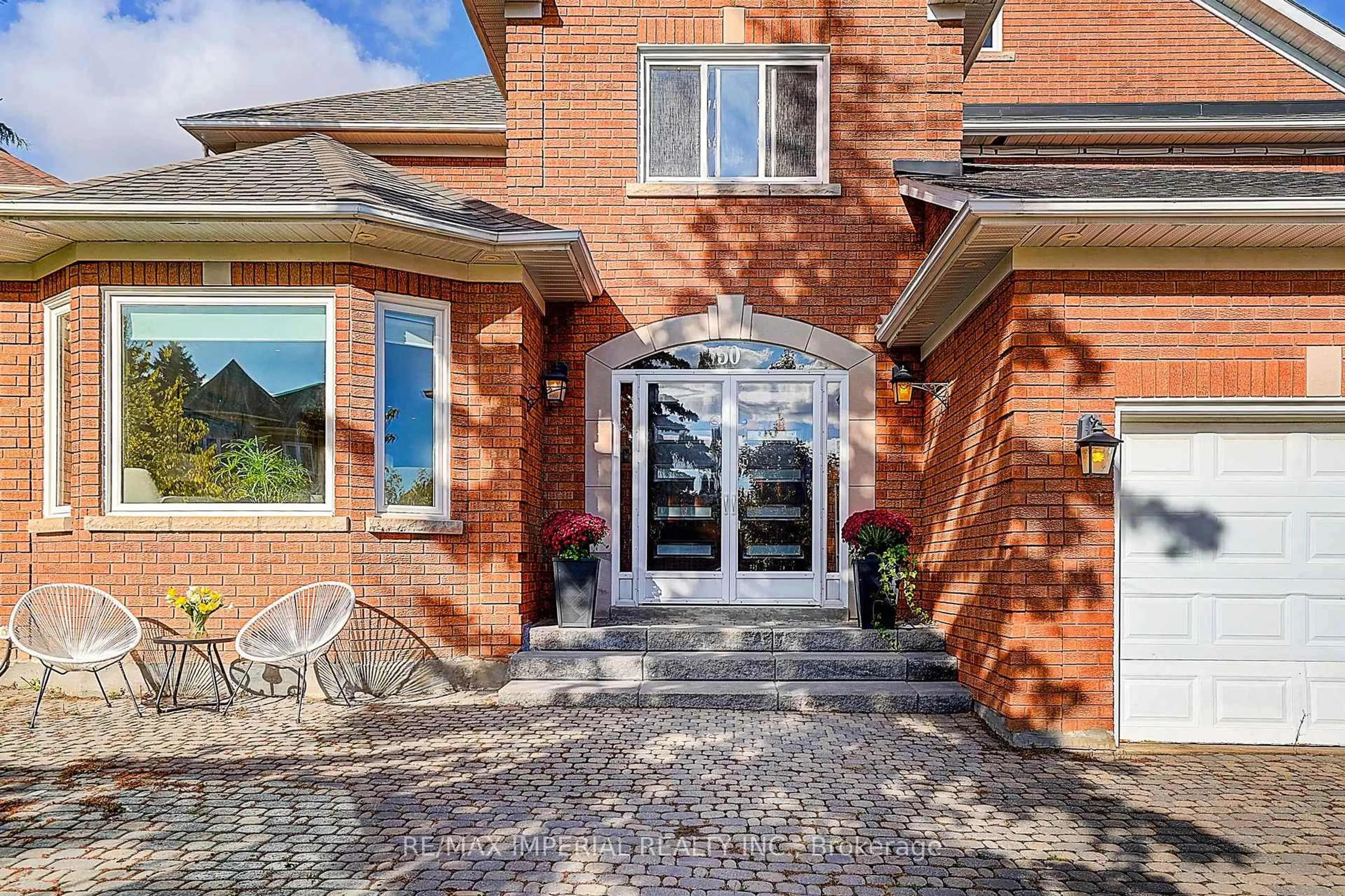 Home with brick exterior material, street for 50 Kings Cross Ave, Richmond Hill Ontario L4B 2S9