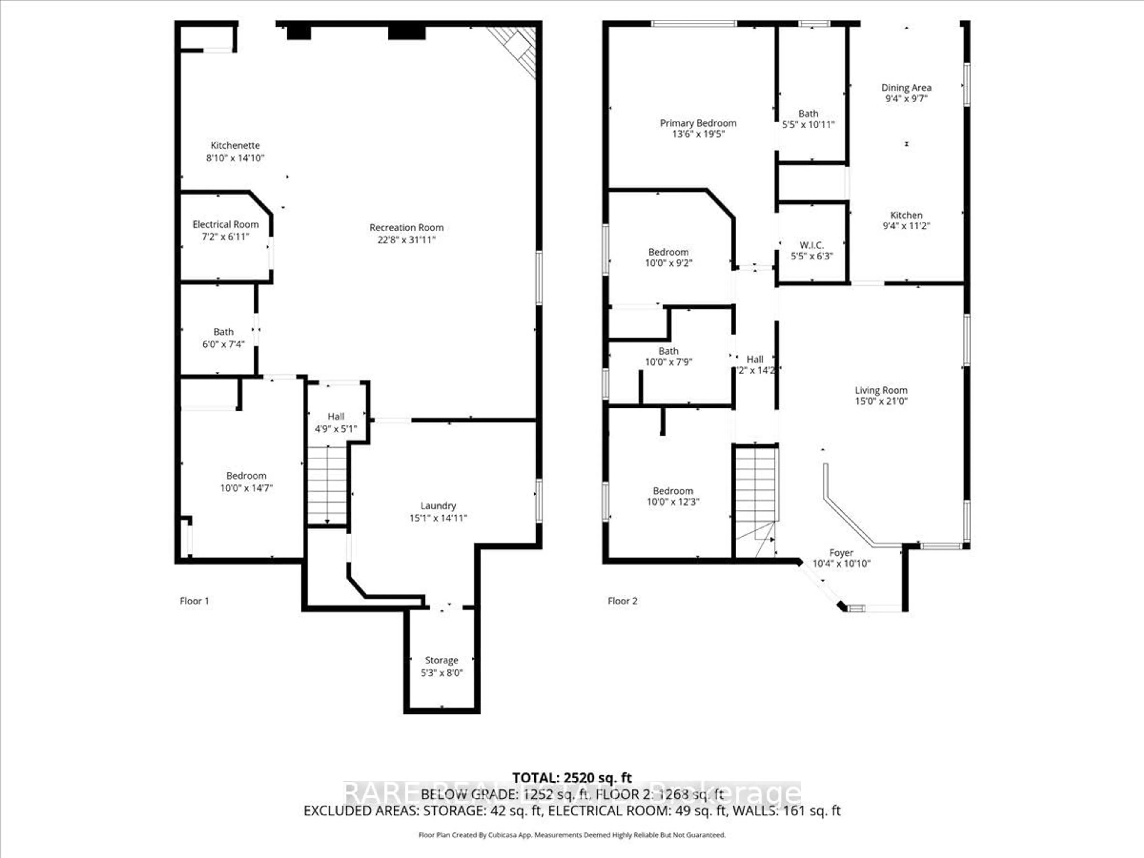 Floor plan for 1069 Corrie St, Innisfil Ontario L9S 1T7