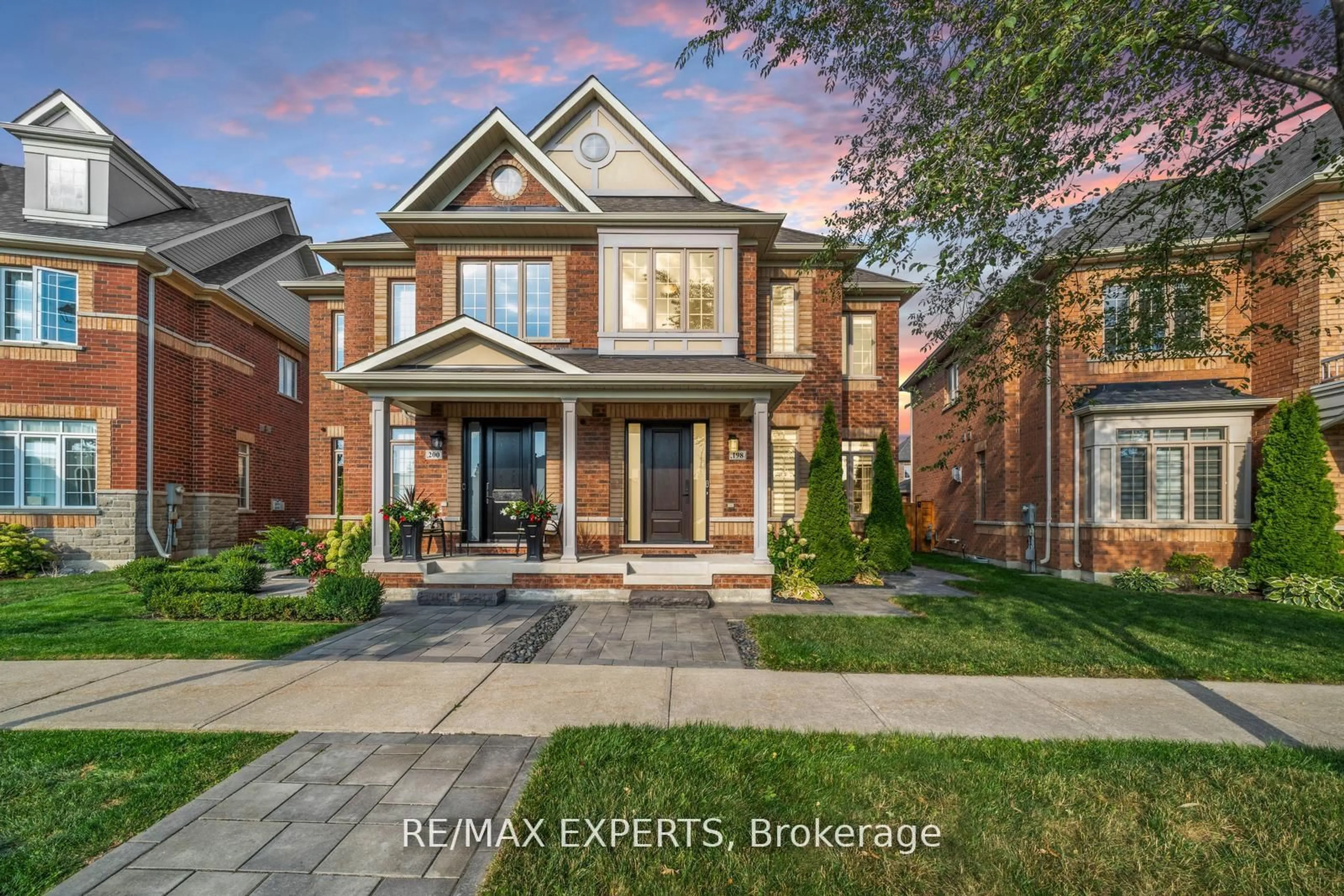 Home with brick exterior material, street for 198 Moody Dr, Vaughan Ontario L4H 3Z4