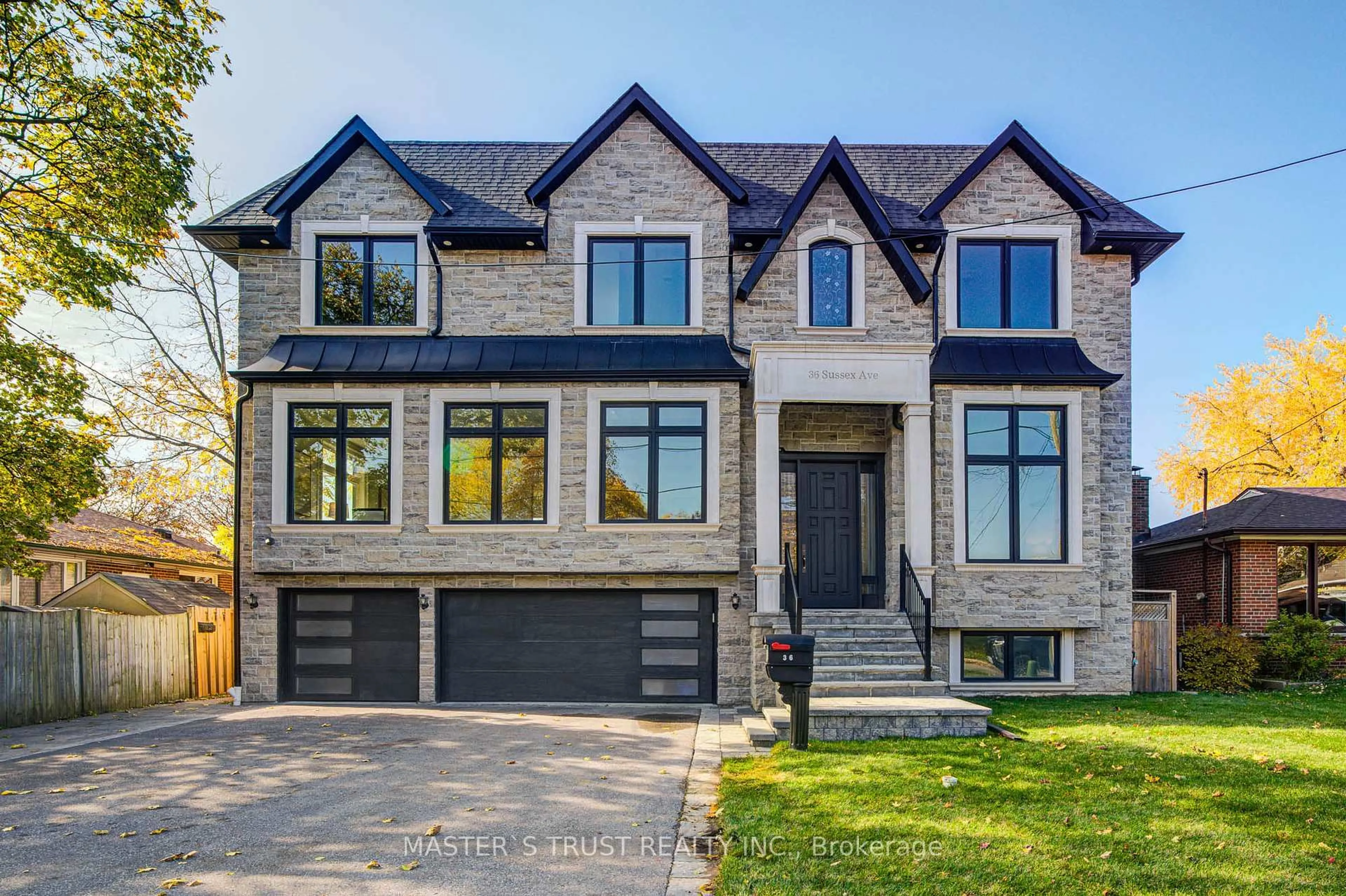 Home with brick exterior material, street for 36 Sussex Ave, Richmond Hill Ontario L4C 2E6