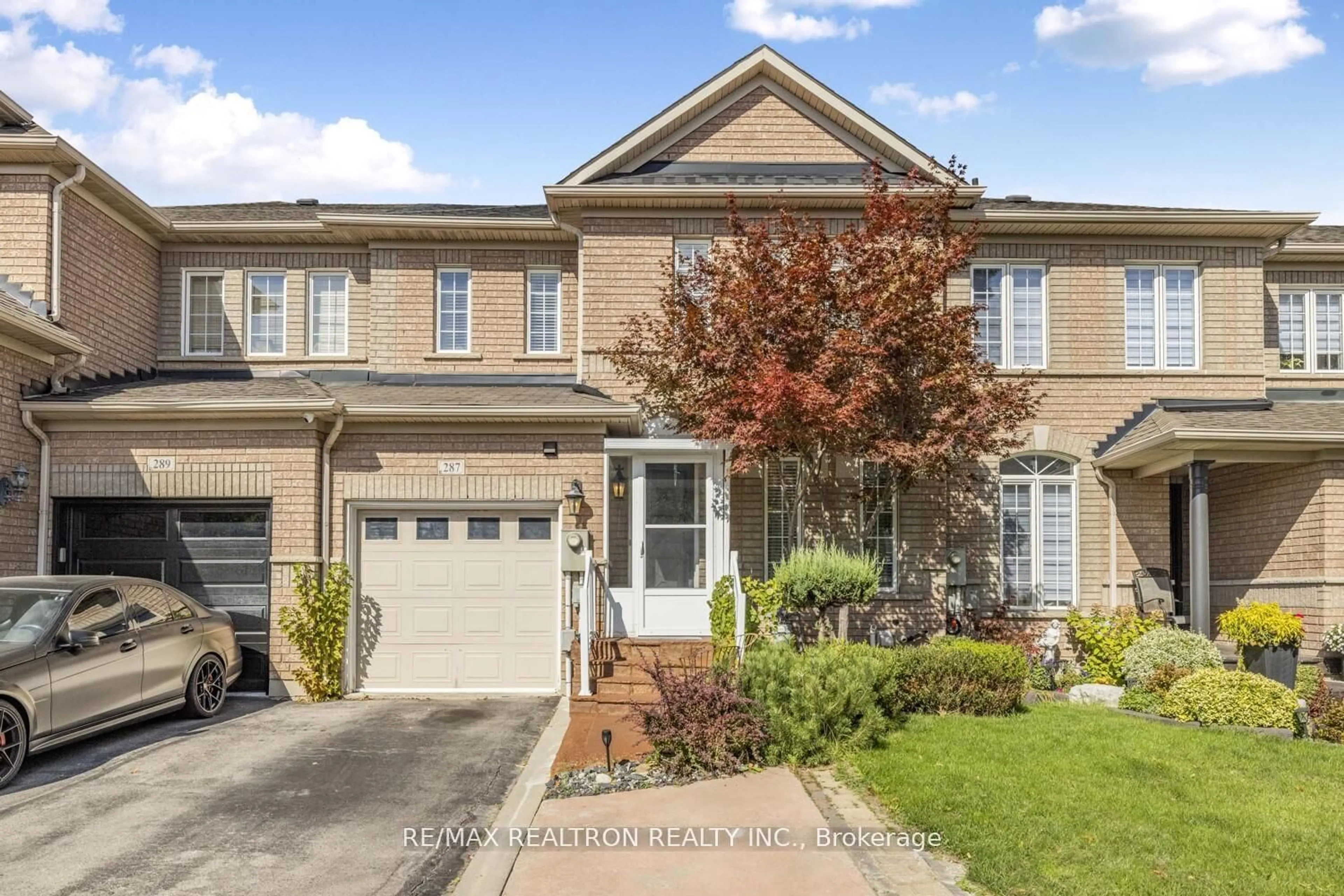 Home with brick exterior material, street for 287 Wildberry Cres, Vaughan Ontario L4H 2H6