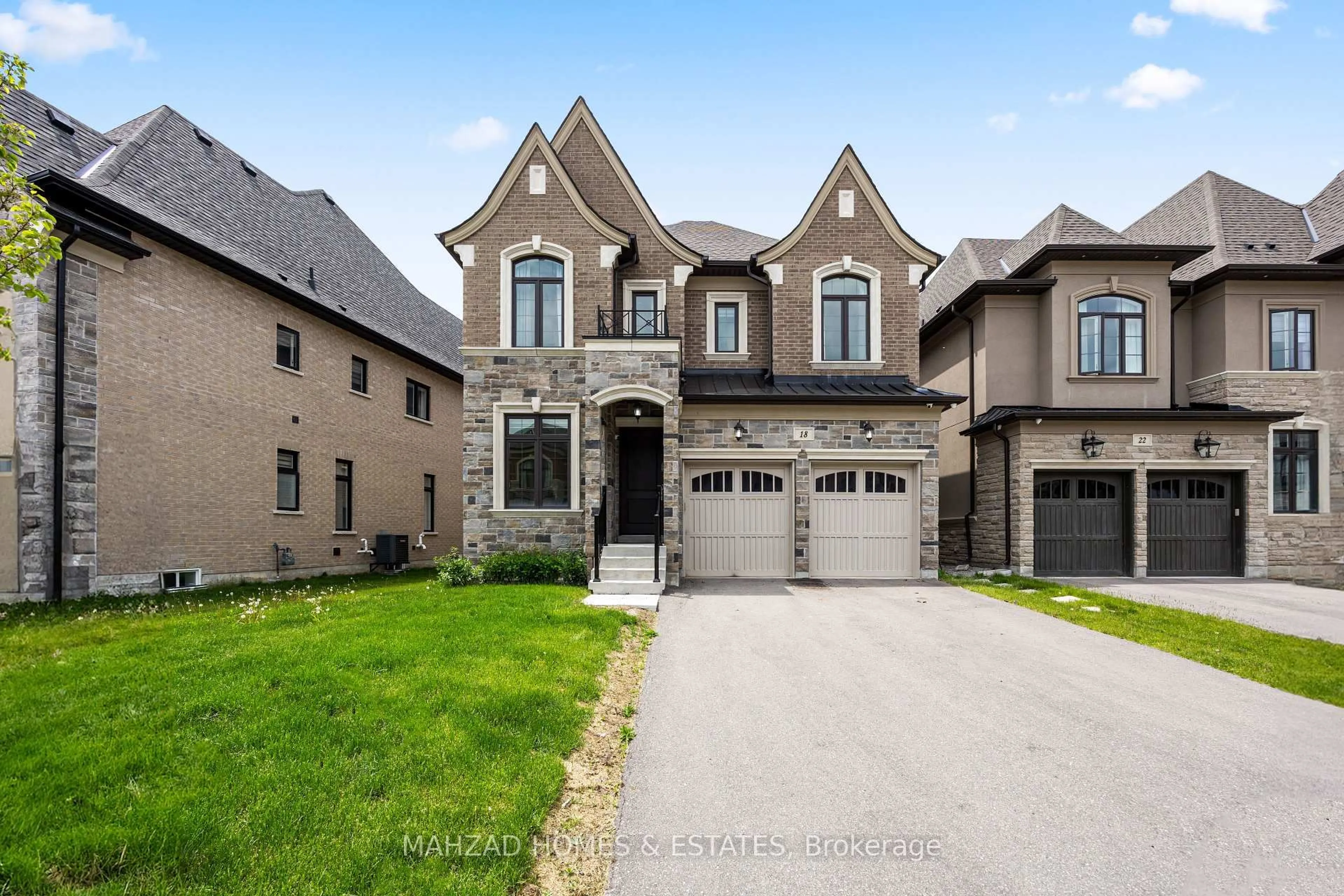 Home with brick exterior material, street for 18 Casavant Crt, Vaughan Ontario L6A 5A5
