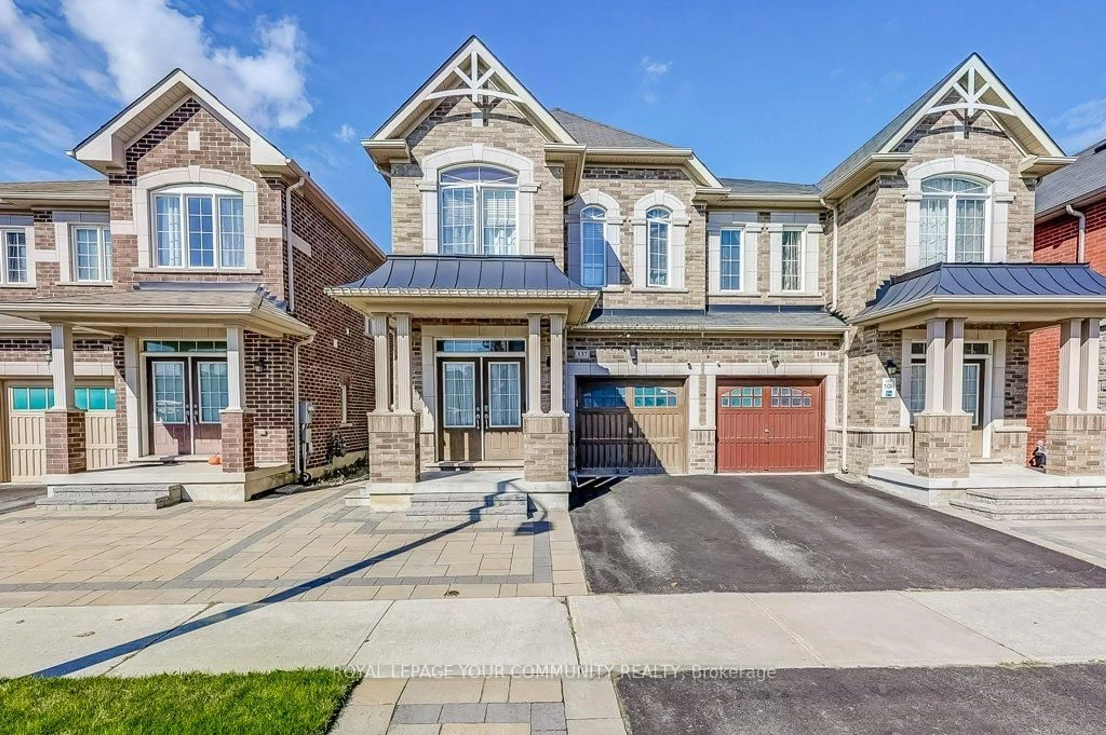 Home with brick exterior material, street for 137 Fimco Cres, Markham Ontario L6E 0R4