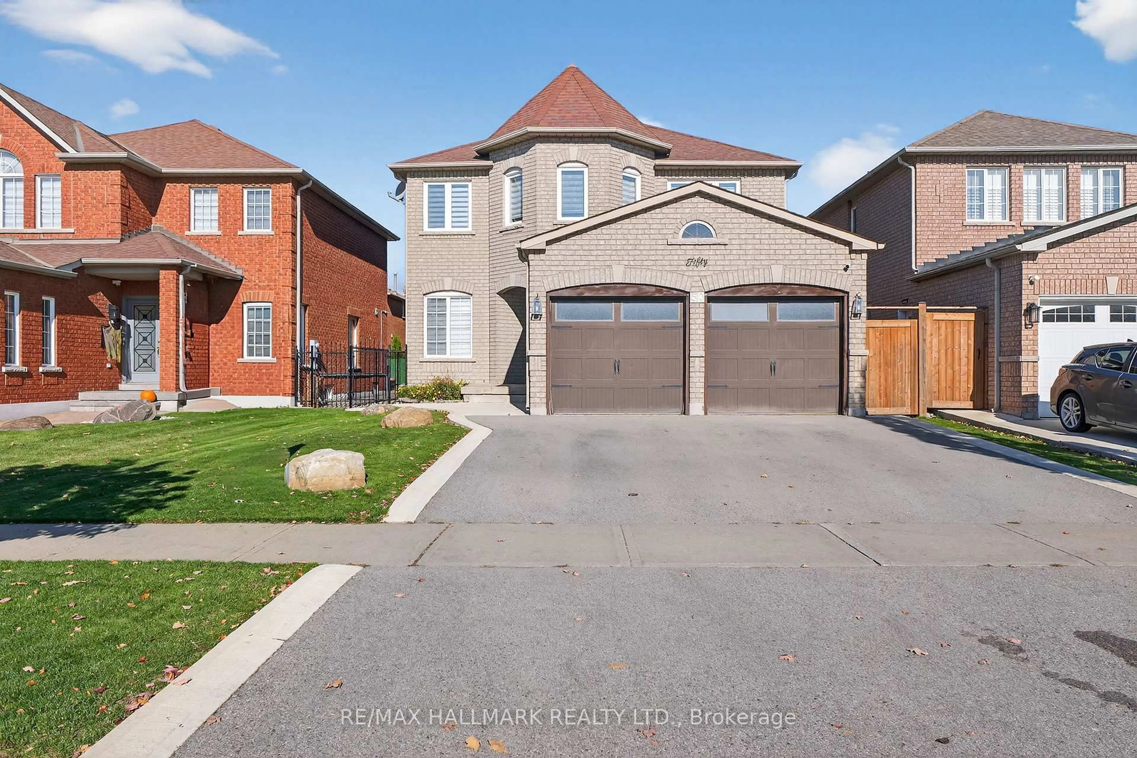 Home with brick exterior material, street for 50 Coalbrook Crt, Vaughan Ontario L4L 9B7