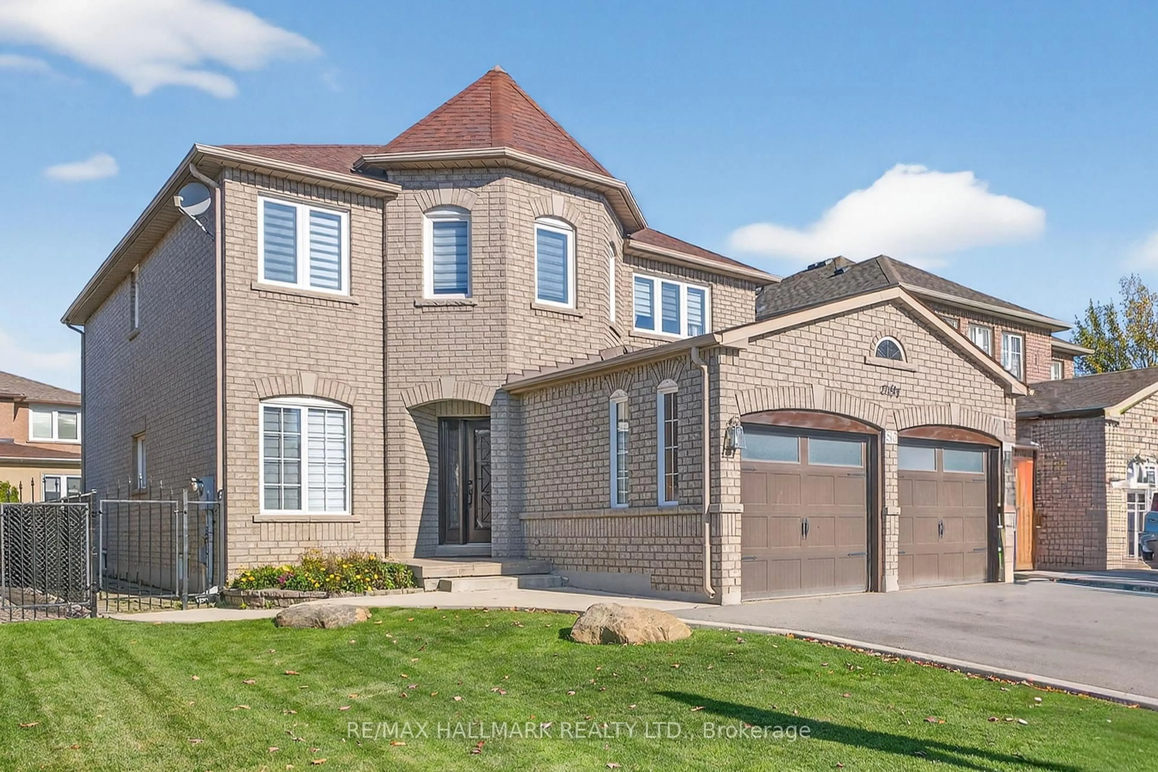 Home with brick exterior material, street for 50 Coalbrook Crt, Vaughan Ontario L4L 9B7