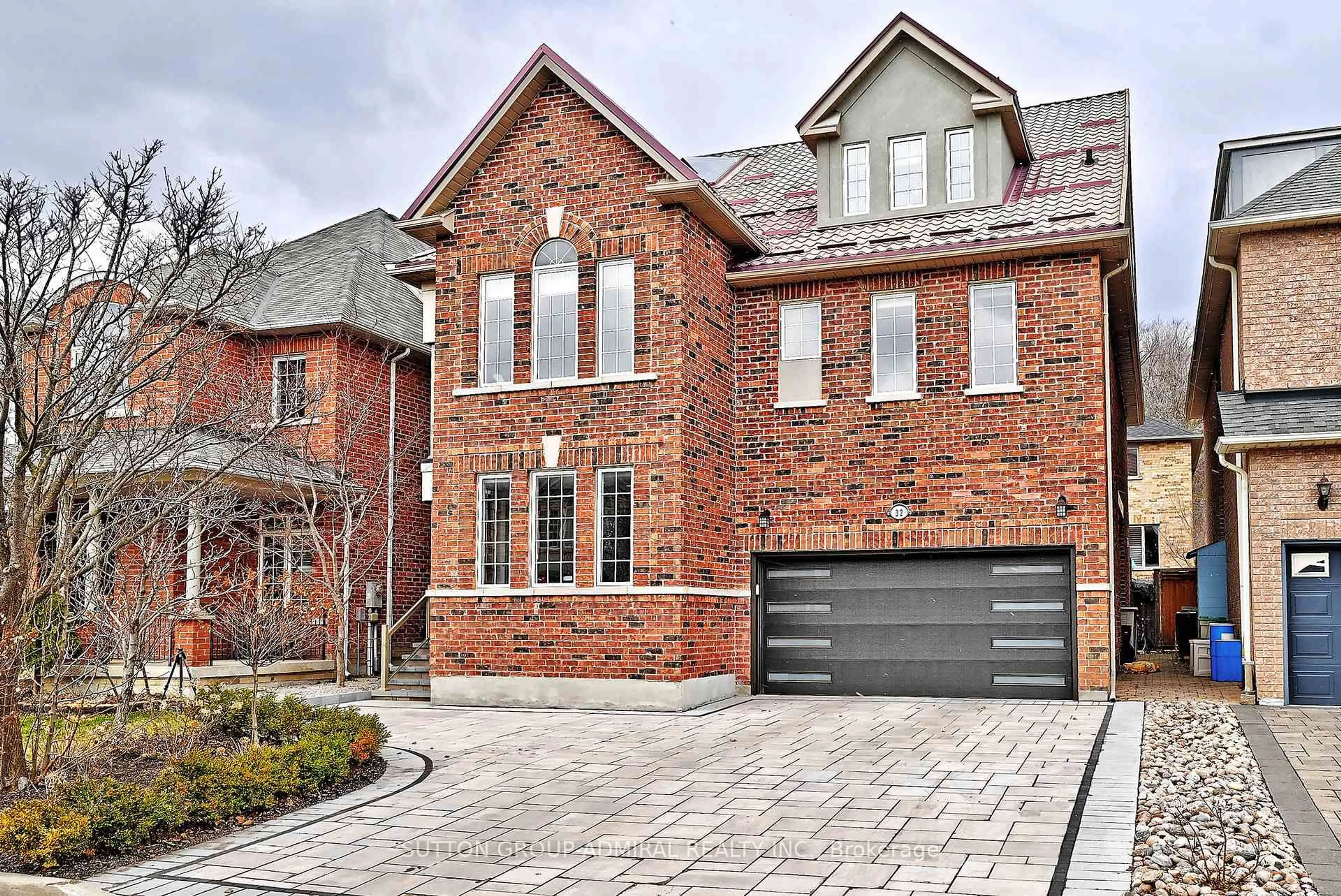 Home with brick exterior material, street for 32 Seabreeze Ave, Vaughan Ontario L4J 8R7