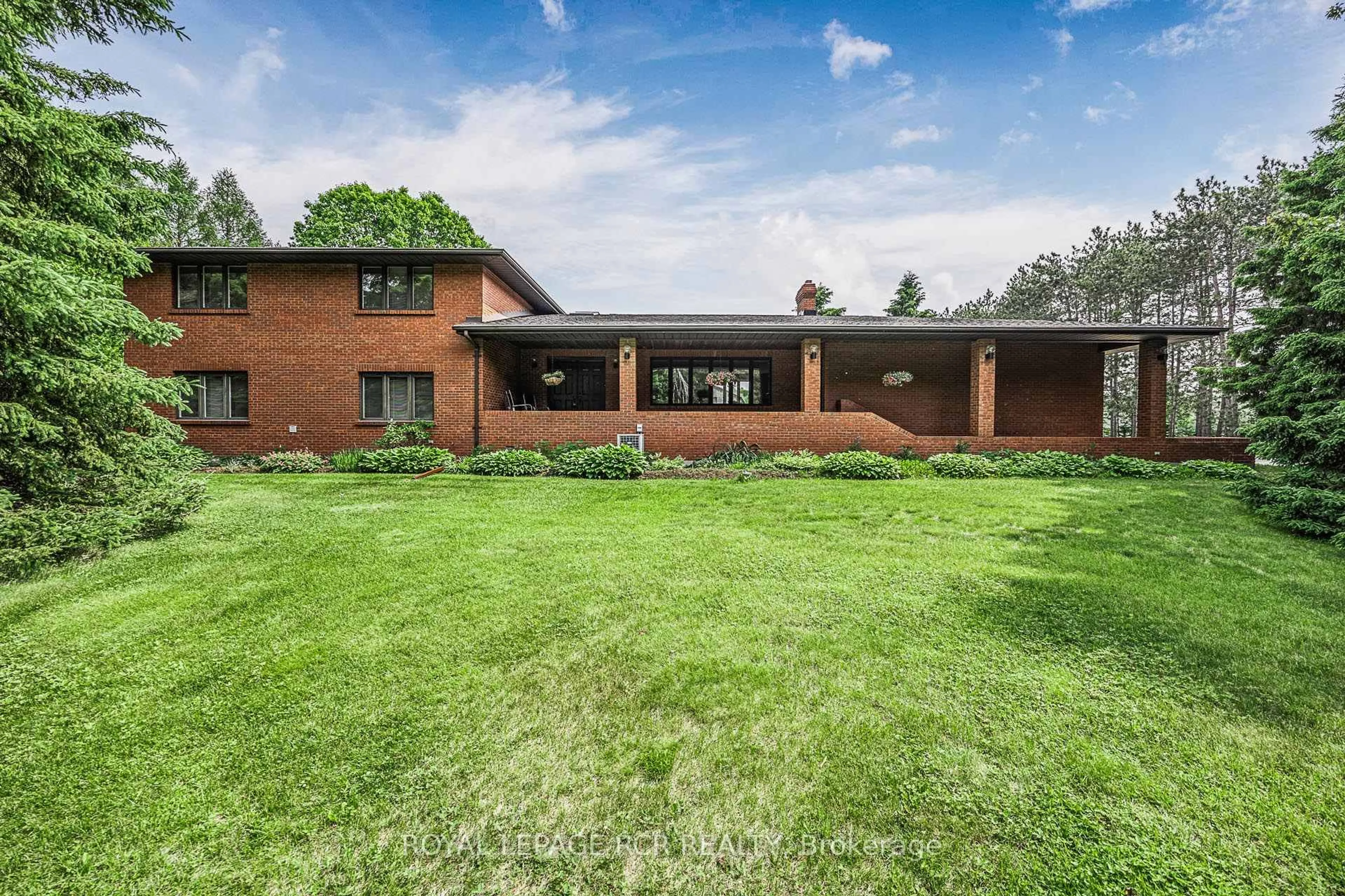 Home with brick exterior material, building for 443 Feasby Rd, Uxbridge Ontario L9P 1R1