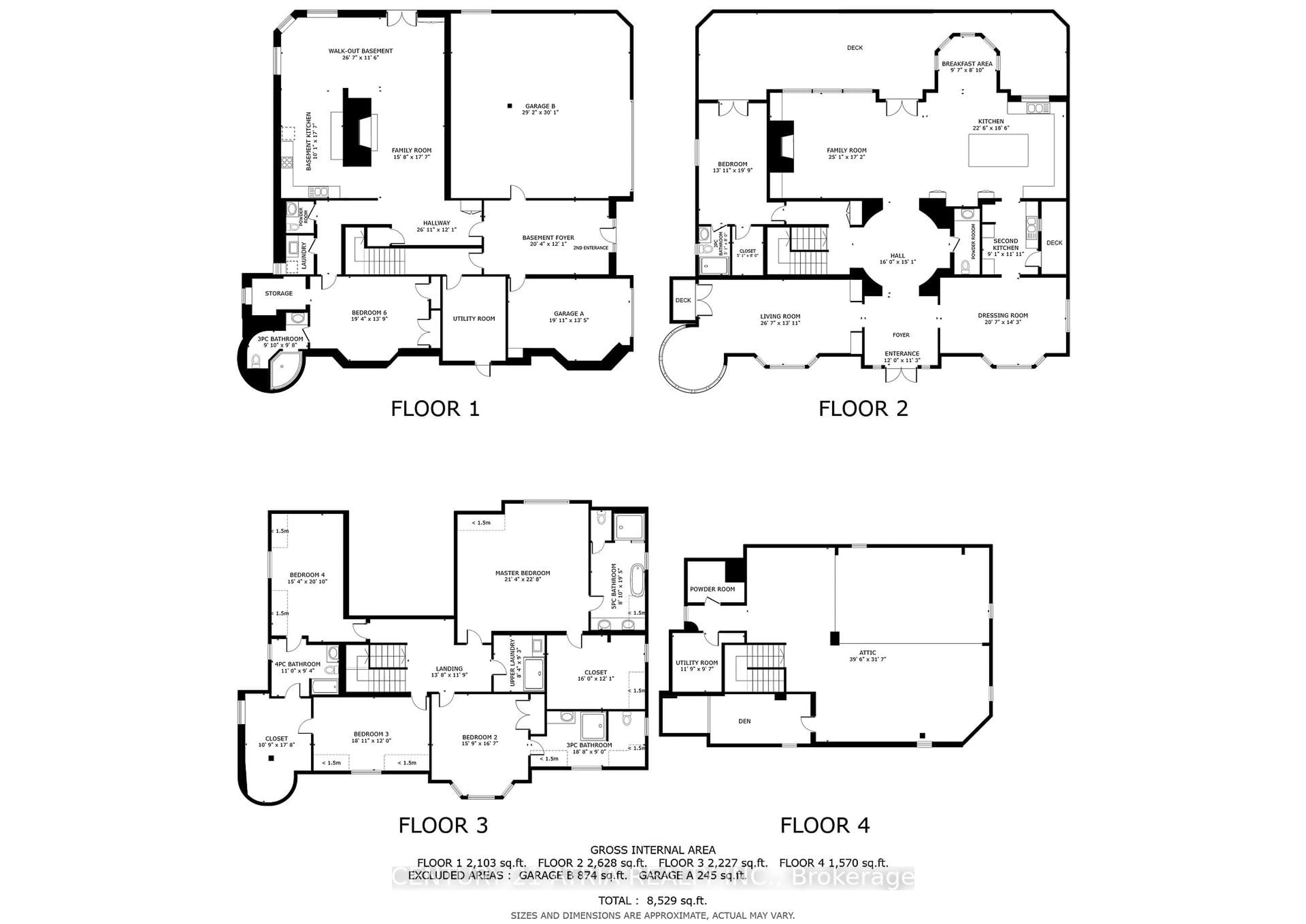 Floor plan for 3225 Davis Dr, Whitchurch-Stouffville Ontario L4A 2P8