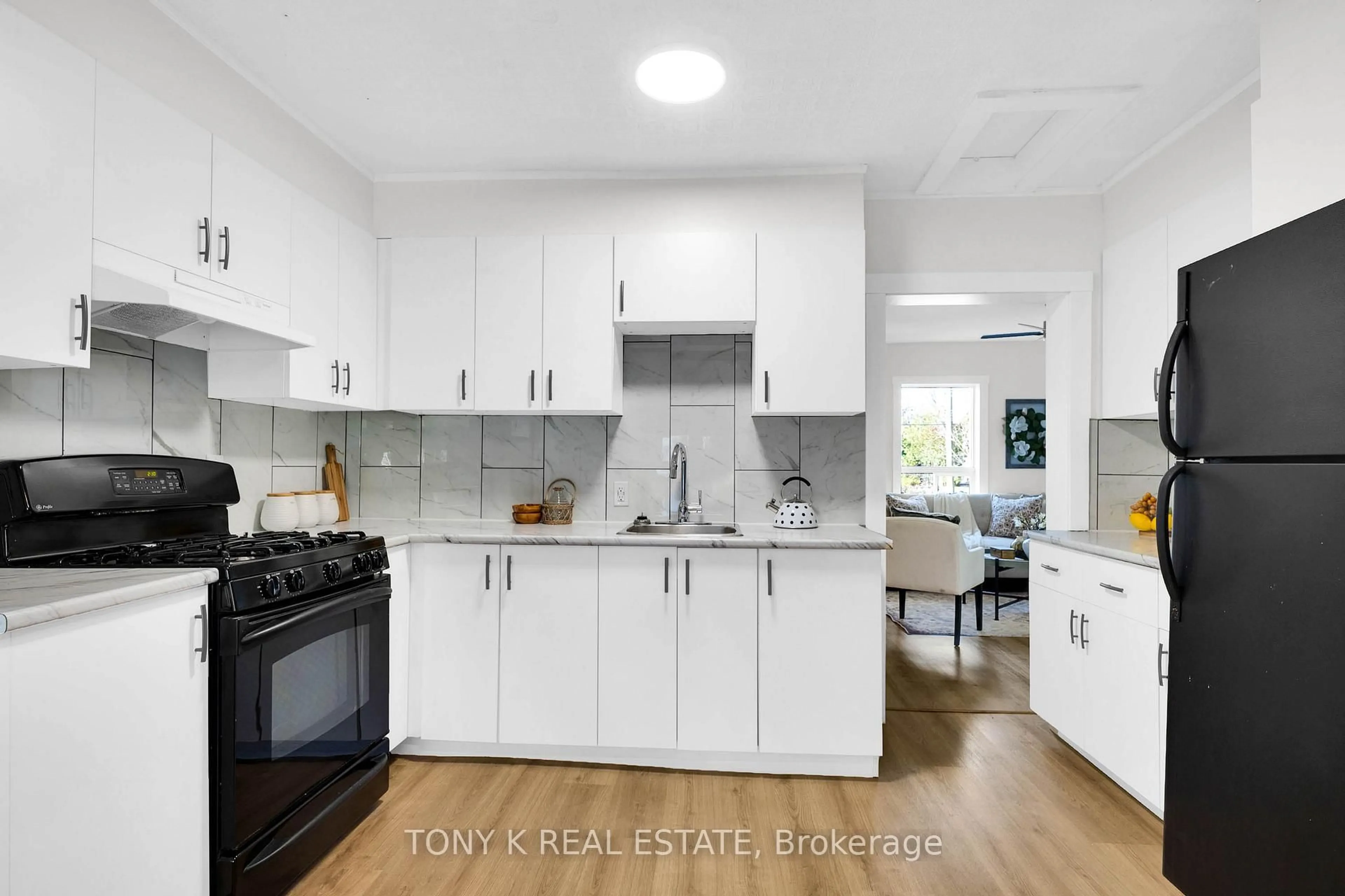 Open concept kitchen, ceramic/tile floor for 369 Mara Rd, Brock Ontario L0K 1A0