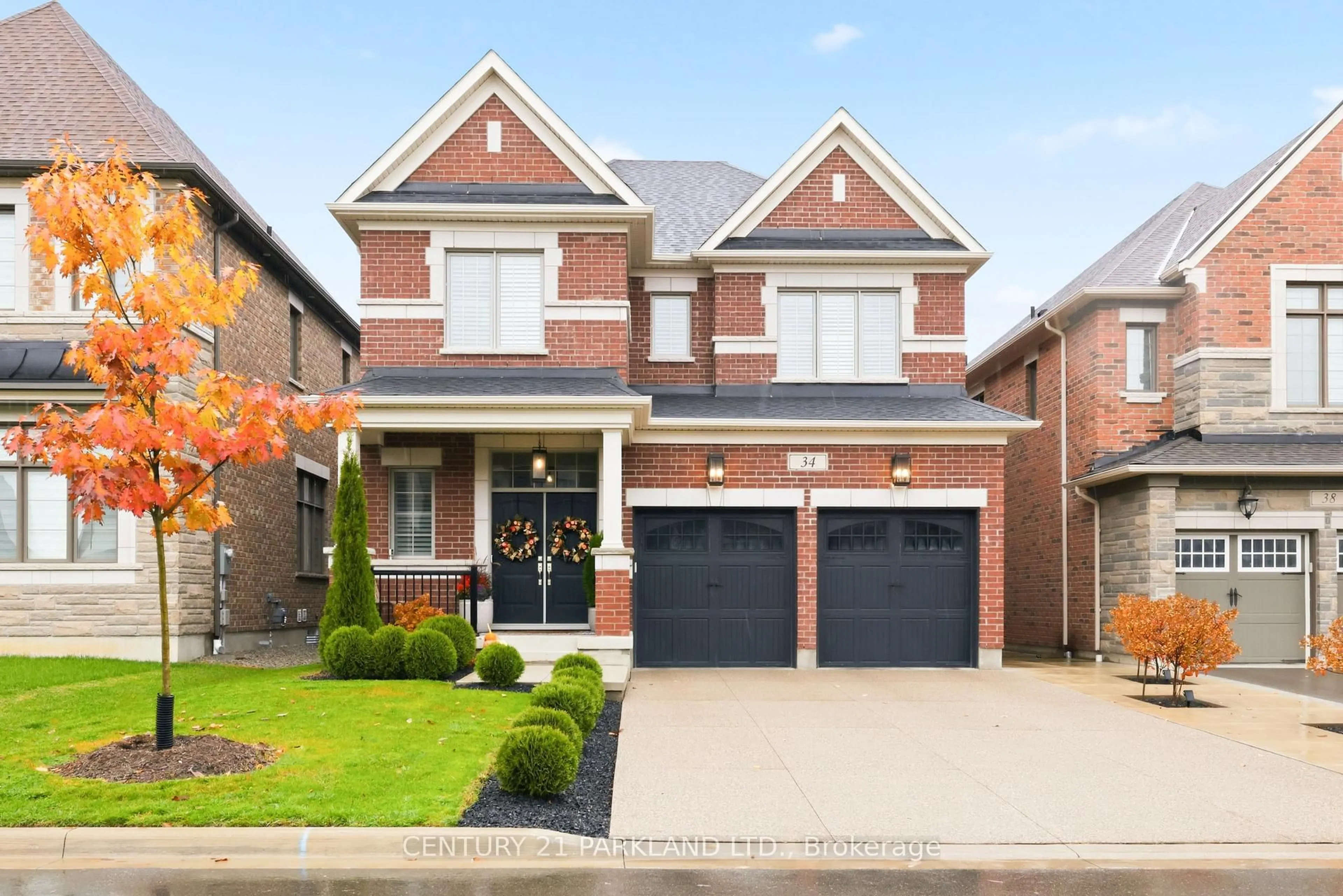 Home with brick exterior material, street for 34 Chorus Cres, Vaughan Ontario L4H 4W3