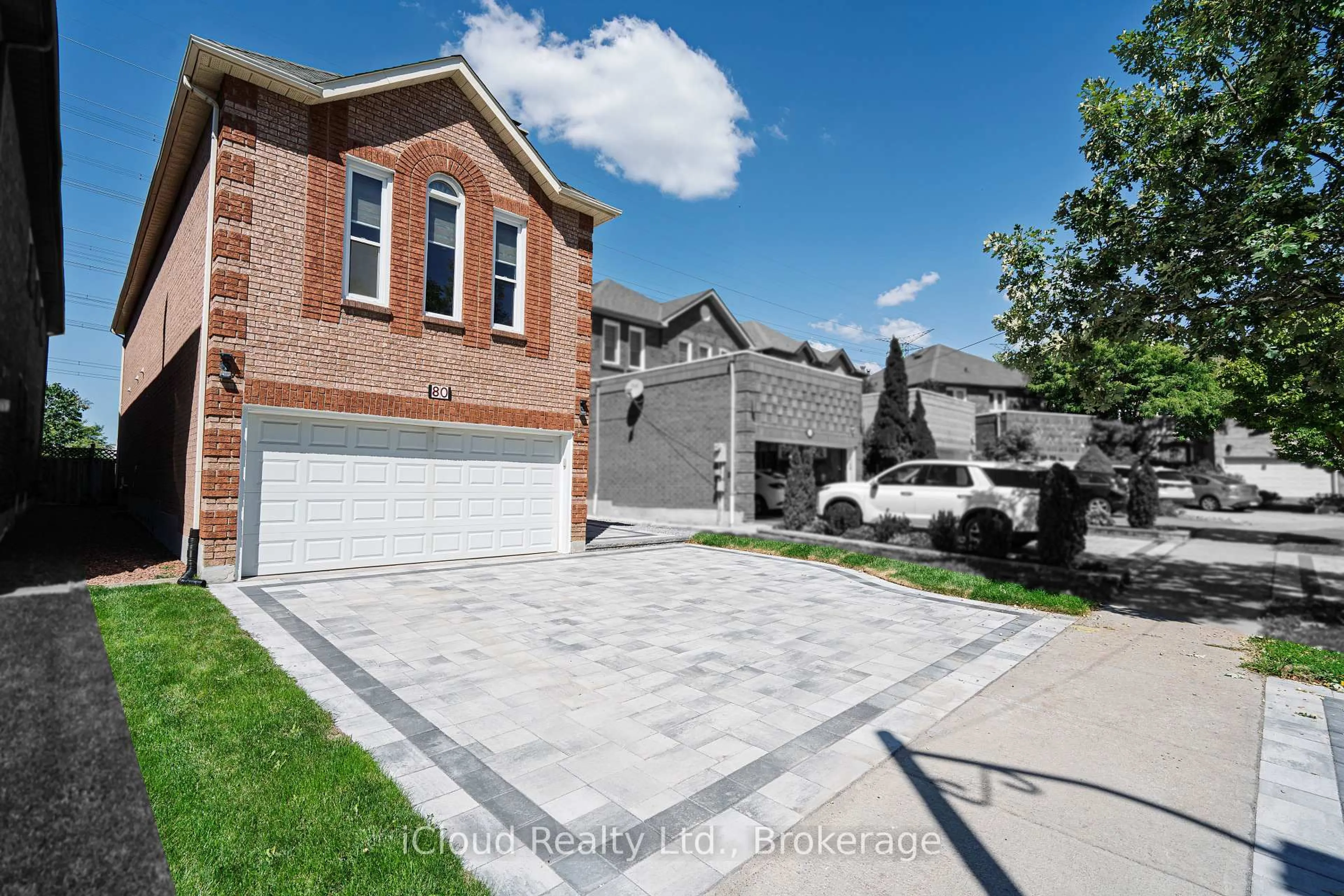 Home with brick exterior material, street for 80 Venice Cres, Vaughan Ontario L4J 7T1