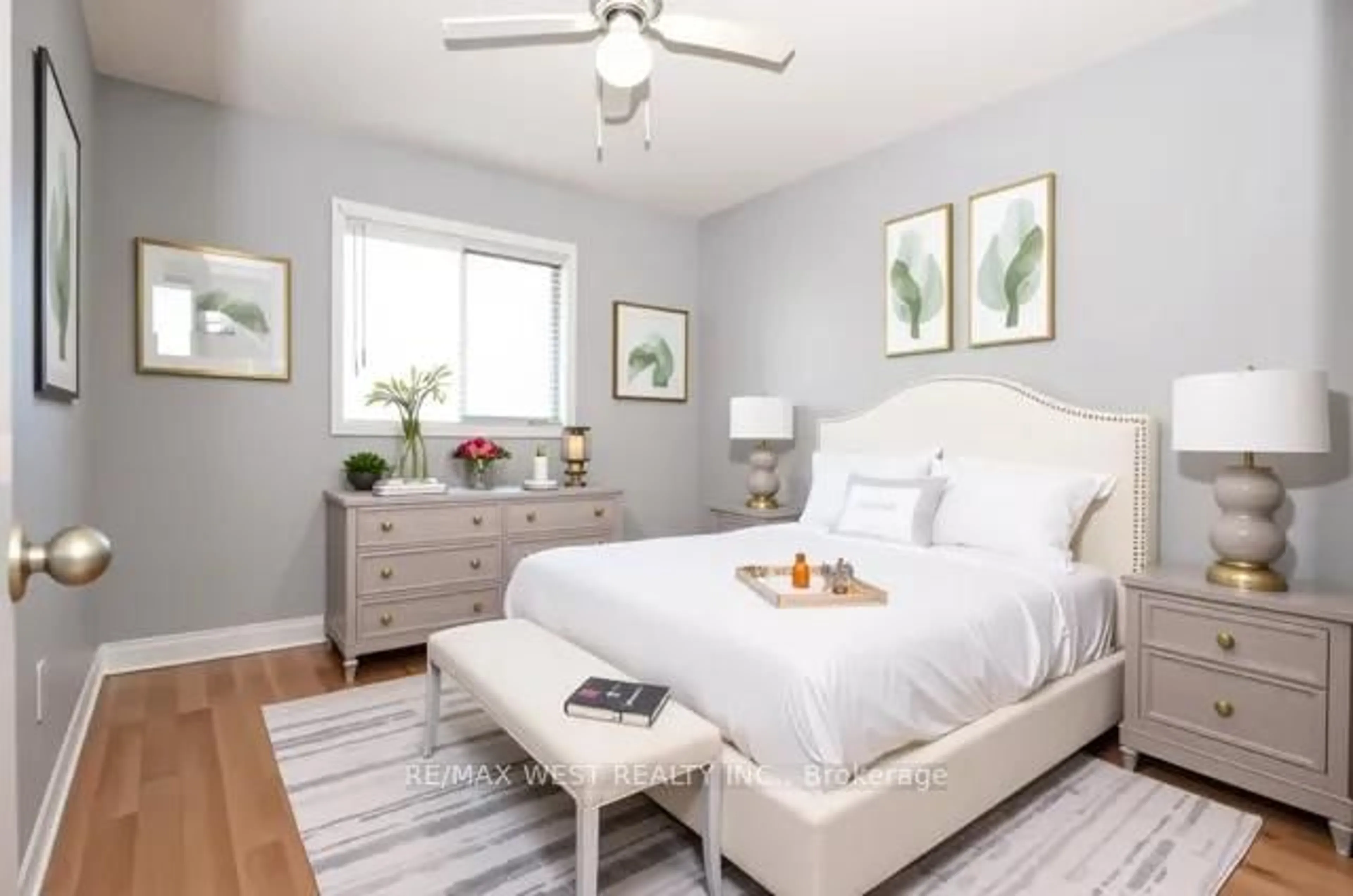 Bedroom with bed, unknown for 122 Raglan St, Essa Ontario L0M 1B0