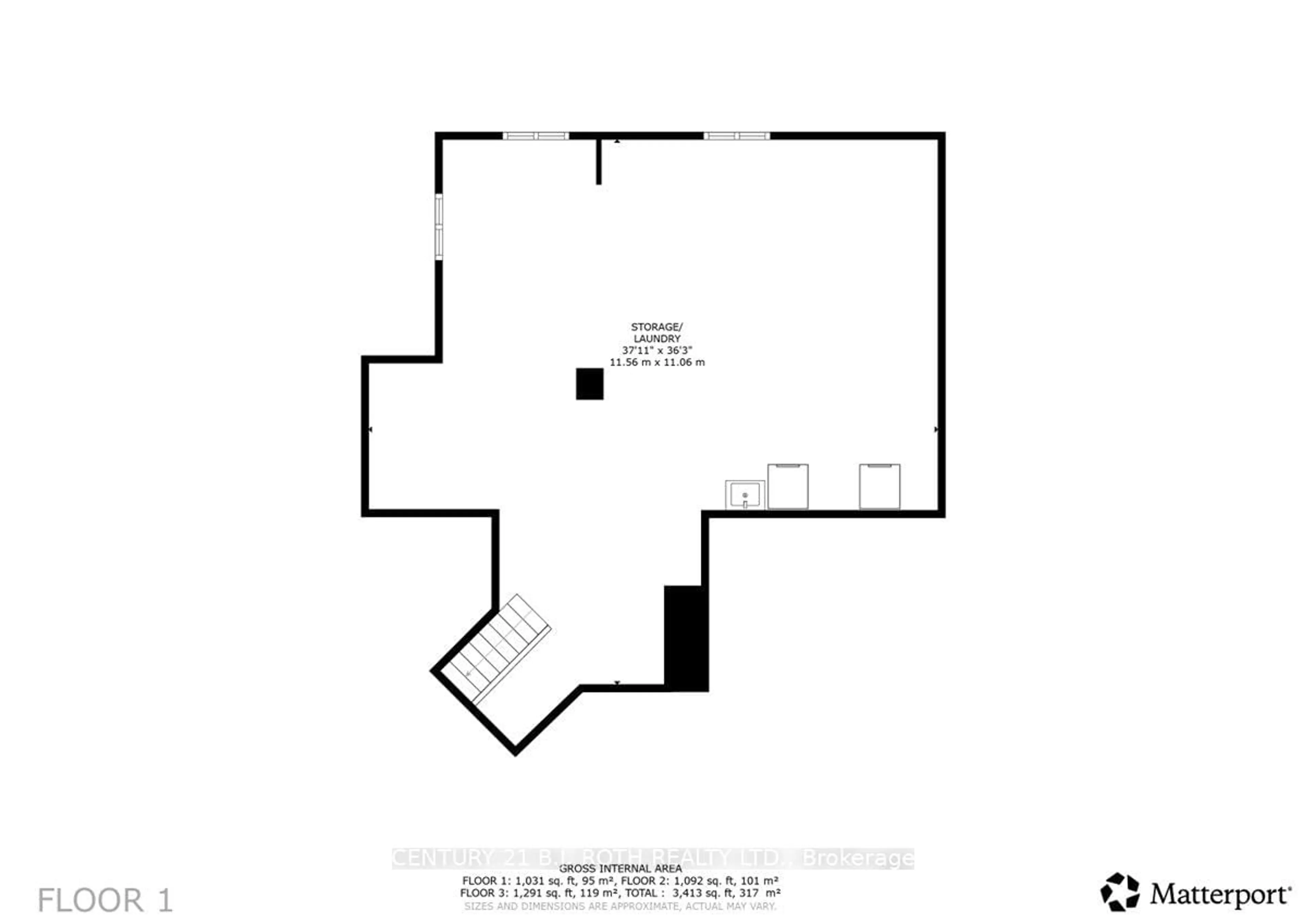 Floor plan for 995 LINDEN St, Innisfil Ontario L9S 1W4