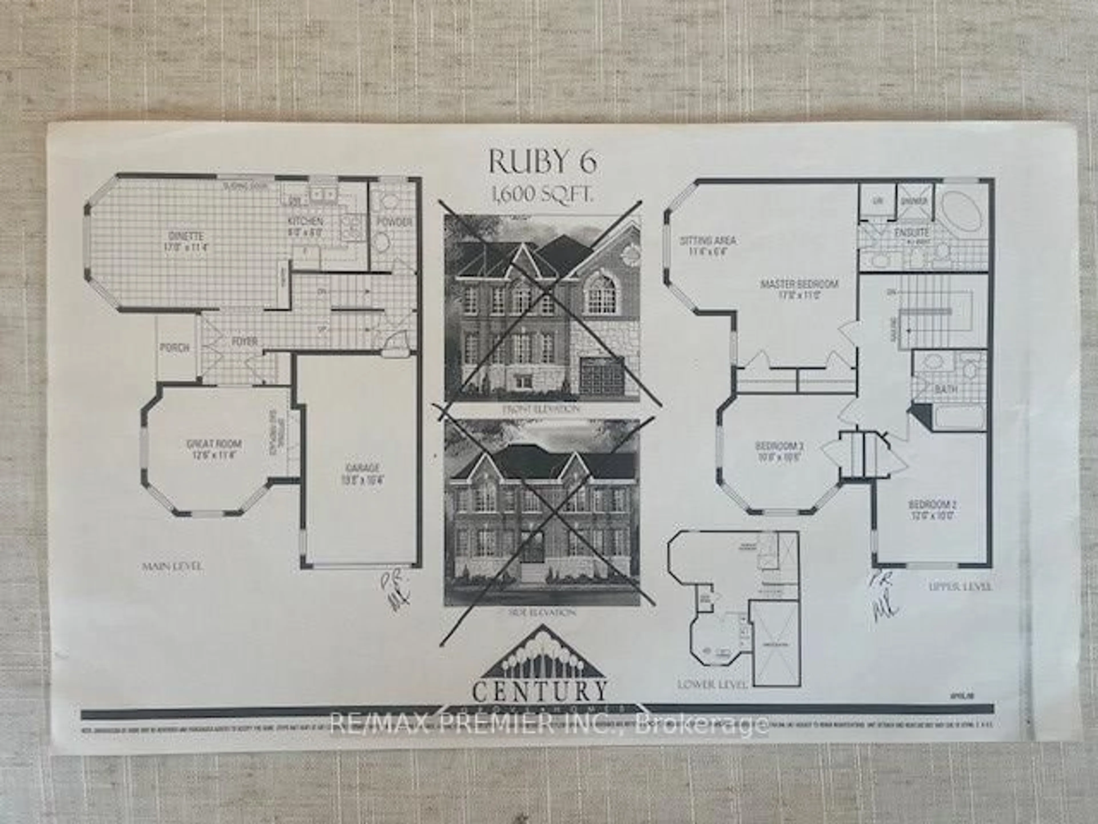 Floor plan for 48 Pottery Pl, Vaughan Ontario L4L 9H6
