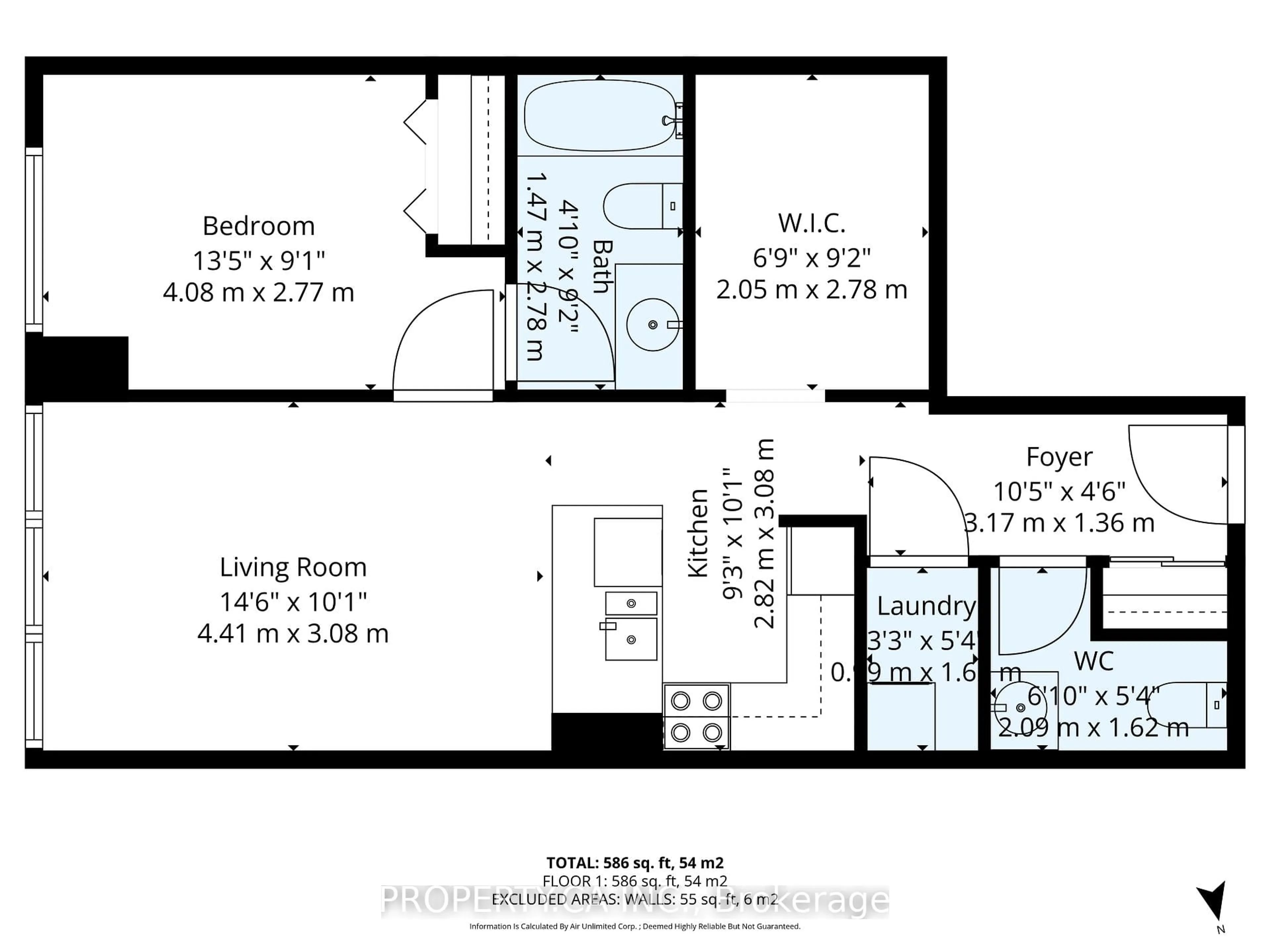 Floor plan for 51 Times Ave #301, Markham Ontario L3T 7X6