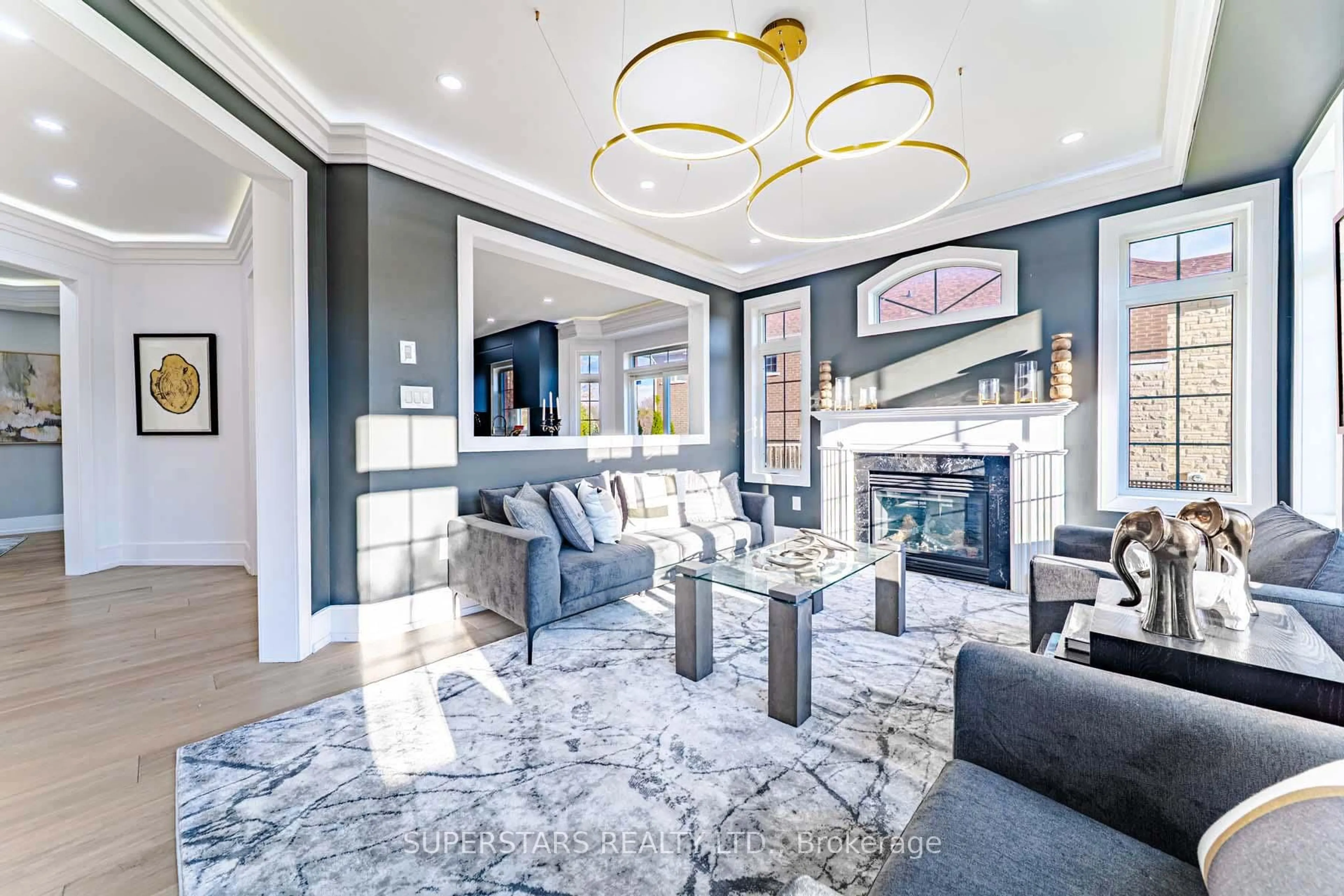 Living room with furniture, unknown for 113 Riverwalk Dr, Markham Ontario L6B 0B8