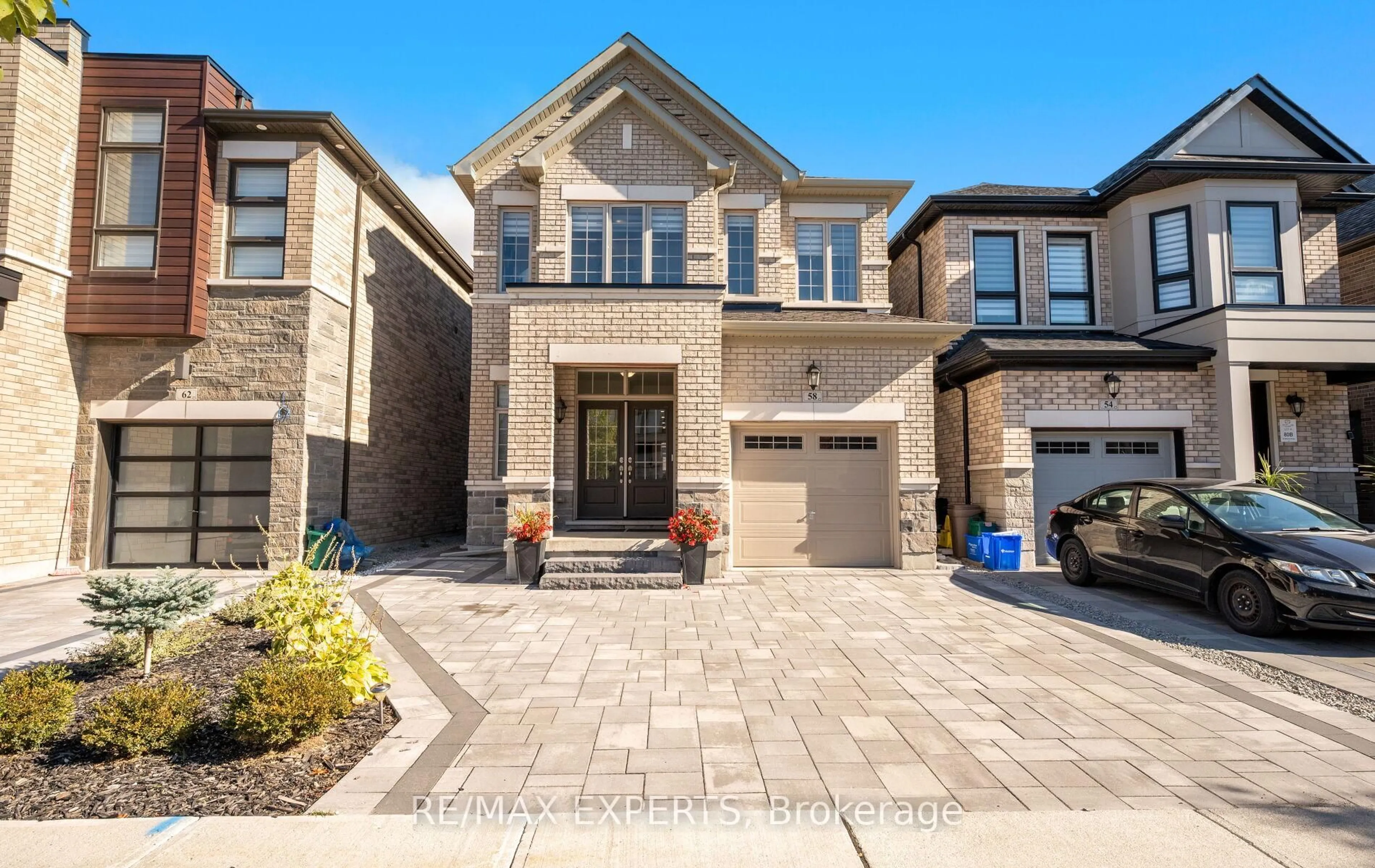 Home with brick exterior material, street for 58 Bellefond St, Vaughan Ontario L4H 5C5