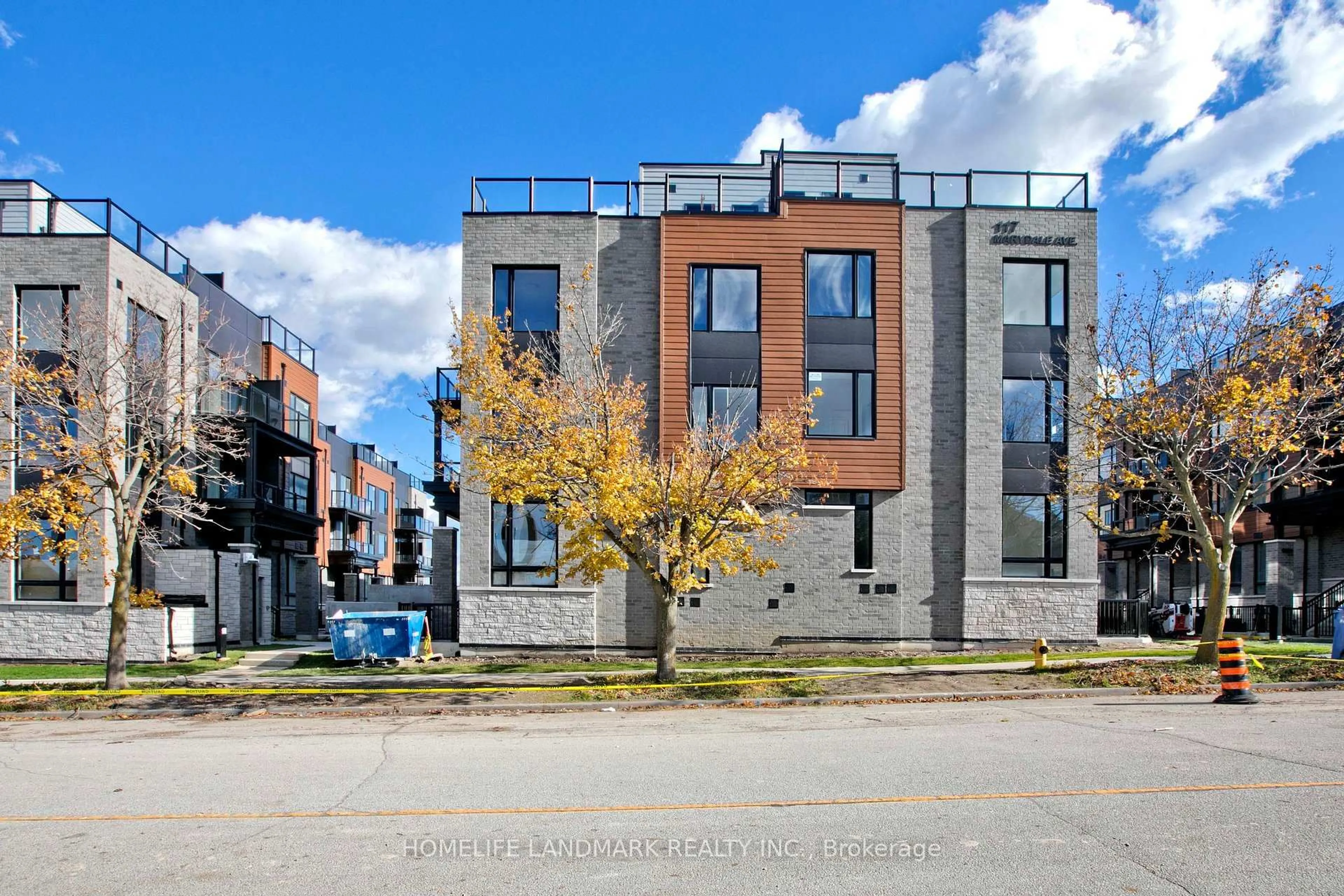 Home with brick exterior material, street for 117 Marydale St #3, Markham Ontario L3S 0E3