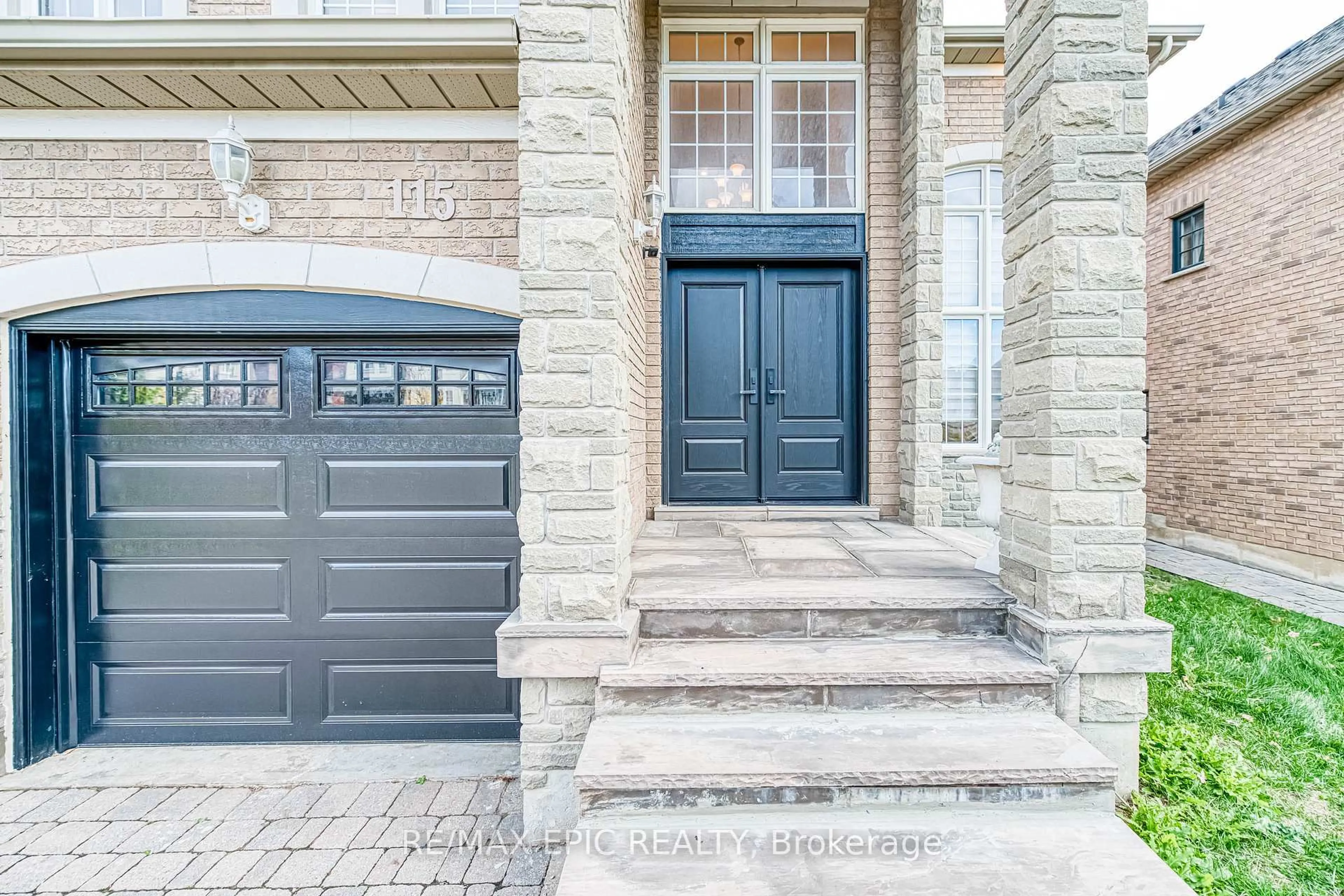 Home with brick exterior material, street for 115 Thornhill Woods Dr, Vaughan Ontario L4J 8R5