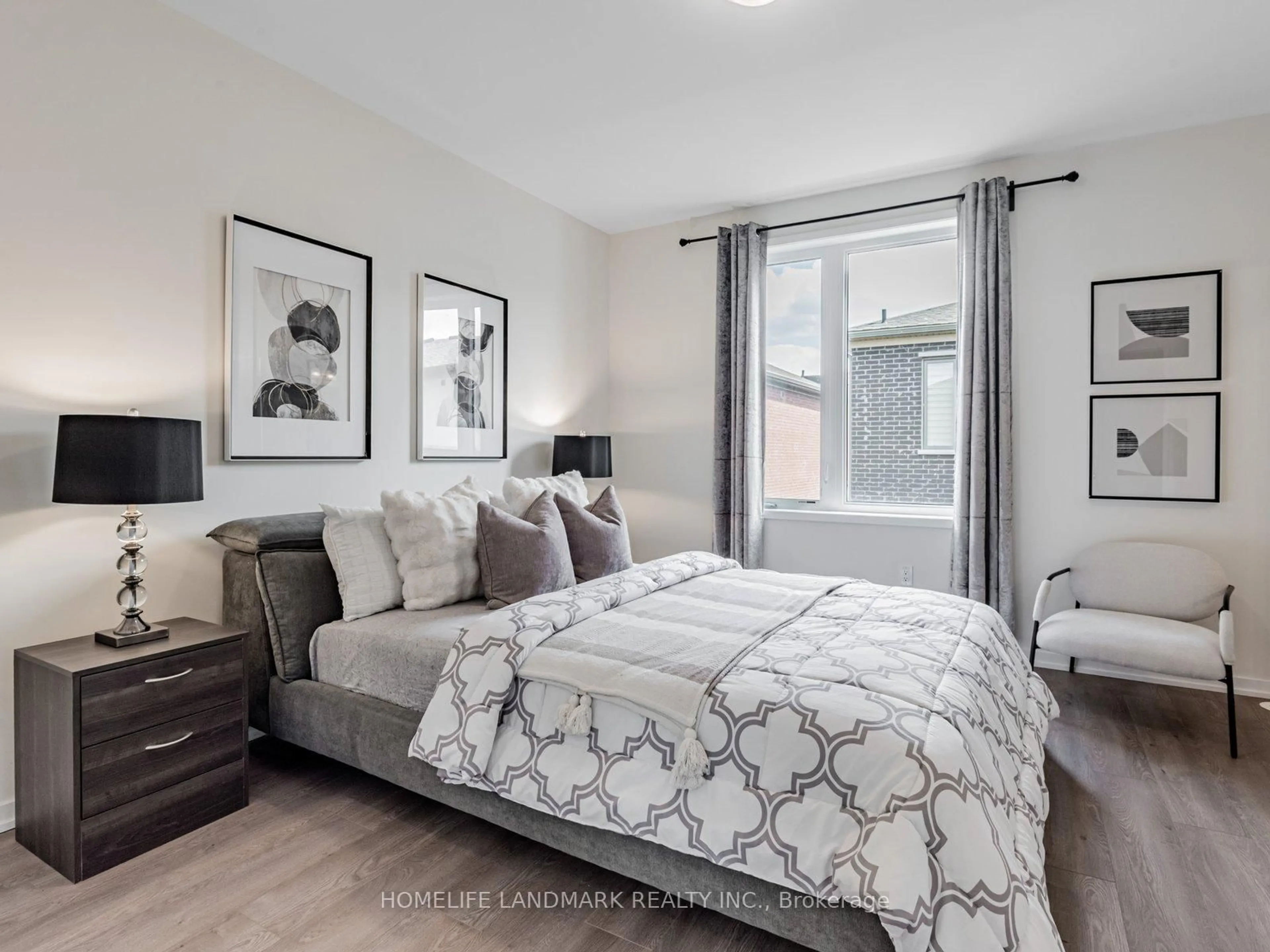Bedroom with bed, unknown for 25 Origin Way, Vaughan Ontario L6A 0C6