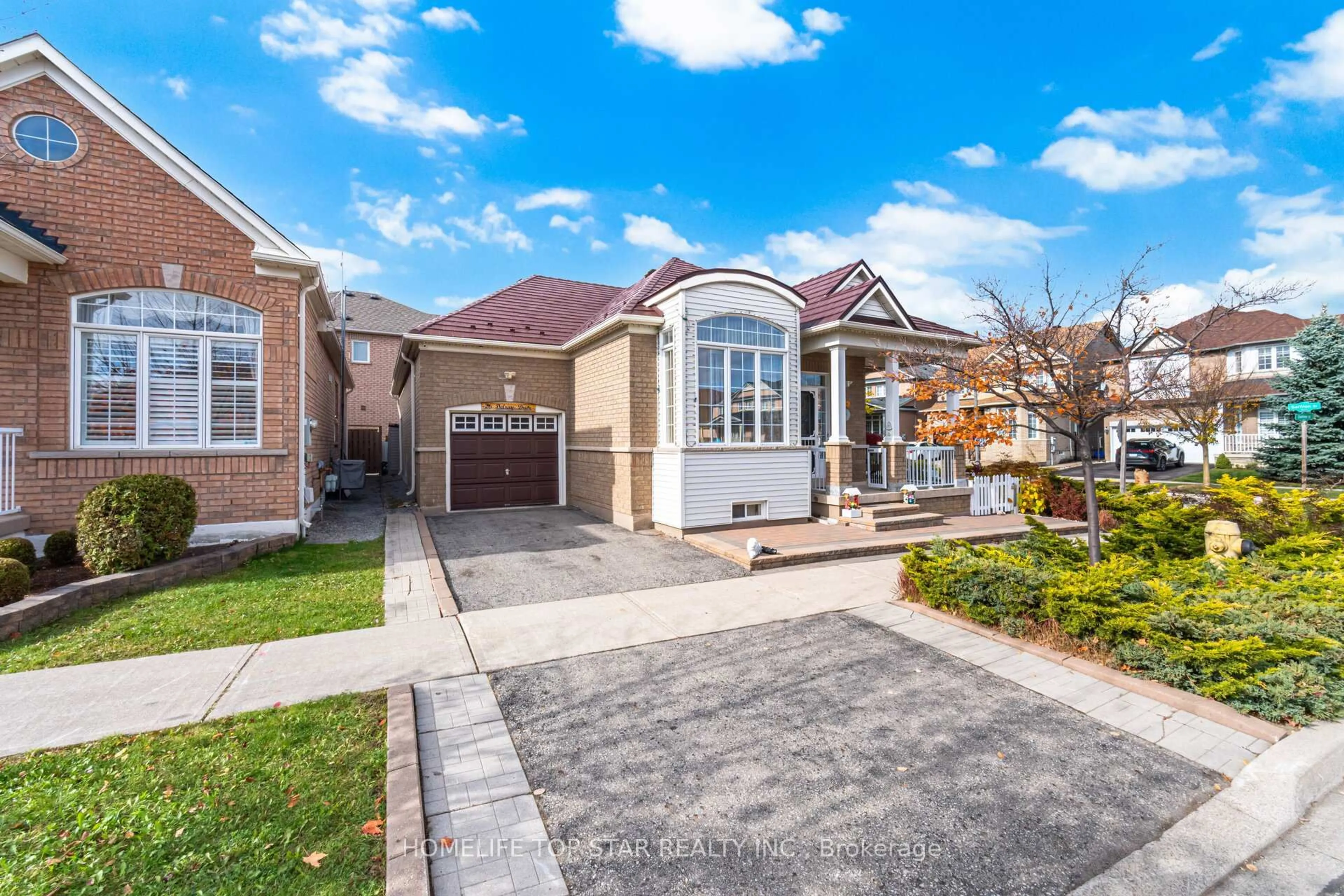 Home with brick exterior material, street for 26 Delray Dr, Markham Ontario L6E 1Y6