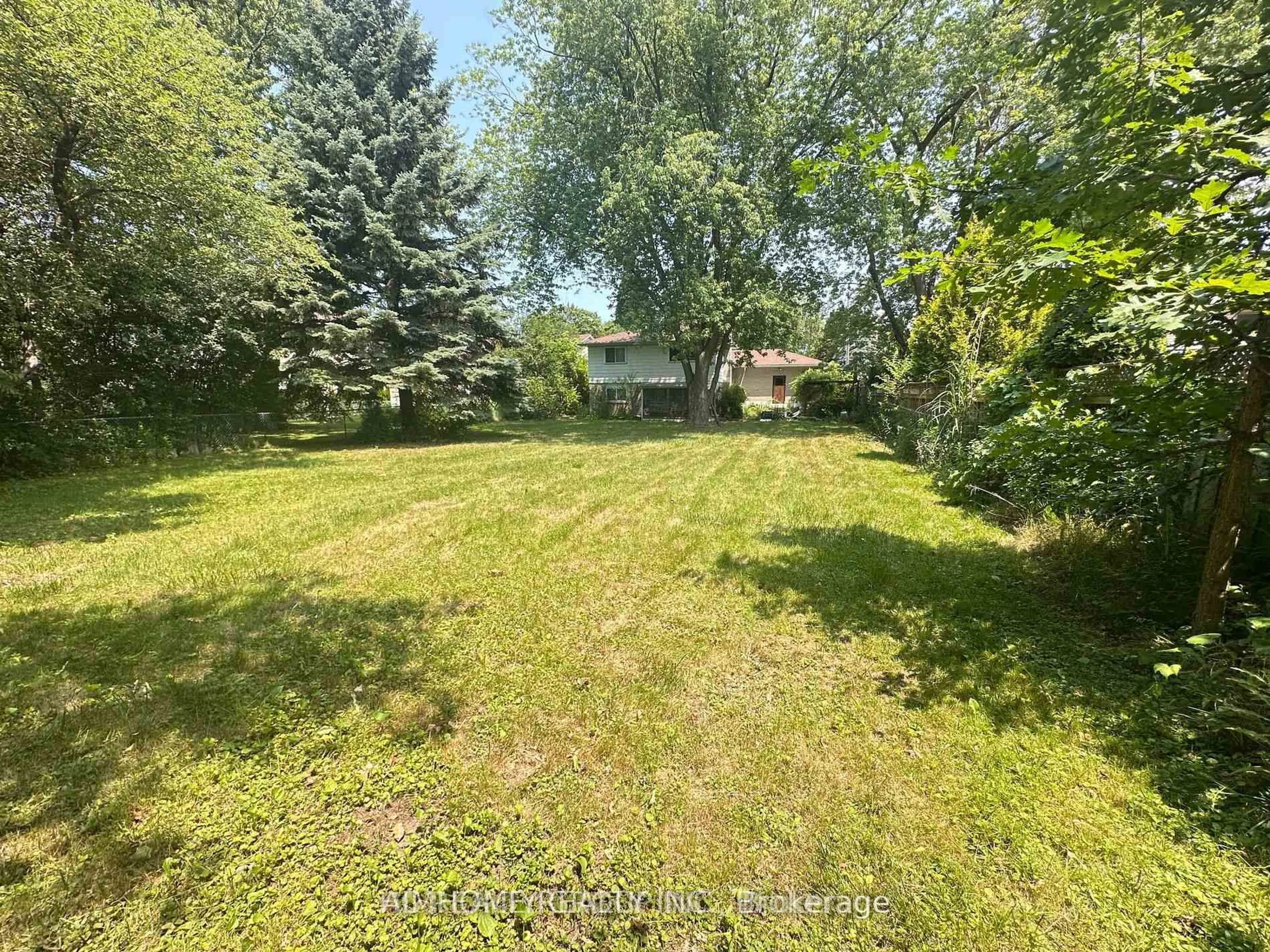A pic from outside/outdoor area/front of a property/back of a property/a pic from drone, forest/trees view for 32 Sciberras Rd, Markham Ontario L3R 2J3