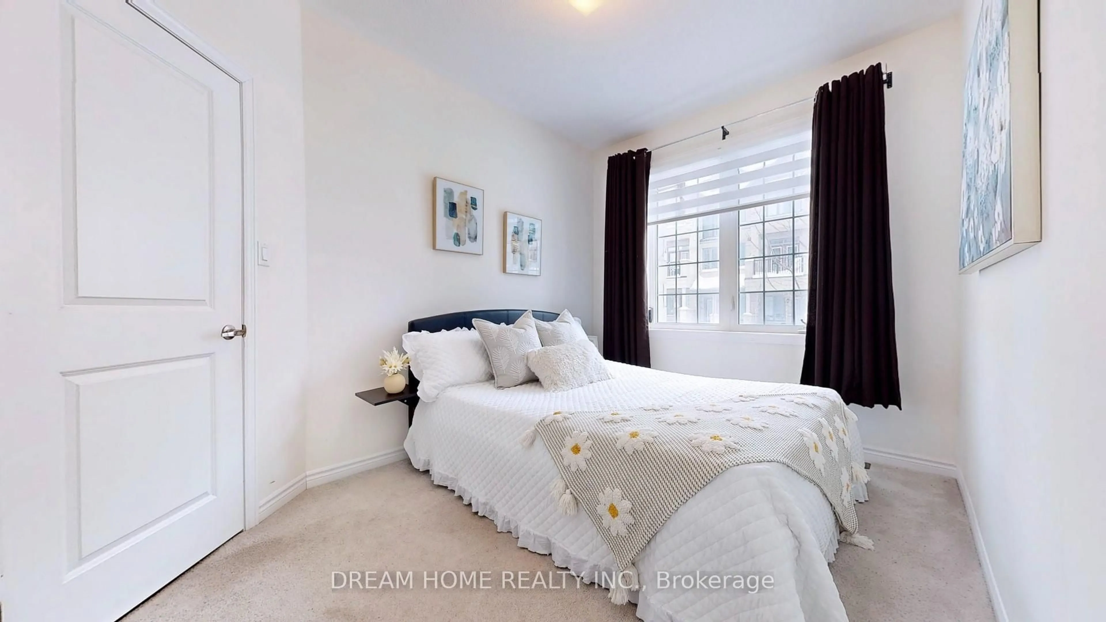 Bedroom with bed, unknown for 134 Frederick Wilson Ave, Markham Ontario L6B 0R1