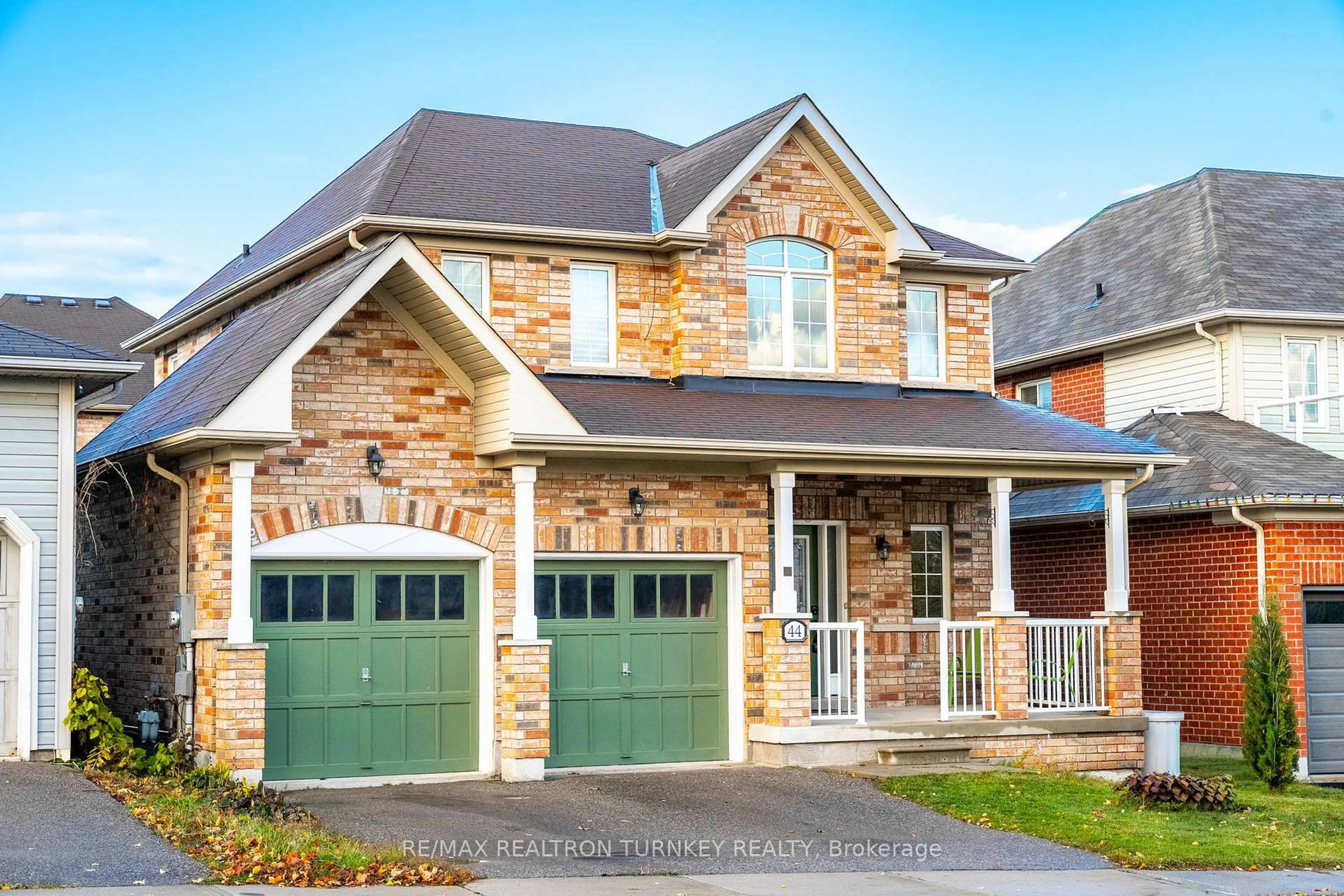 Home with brick exterior material, street for 44 Joe Dales Dr, Georgina Ontario L4P 0C4