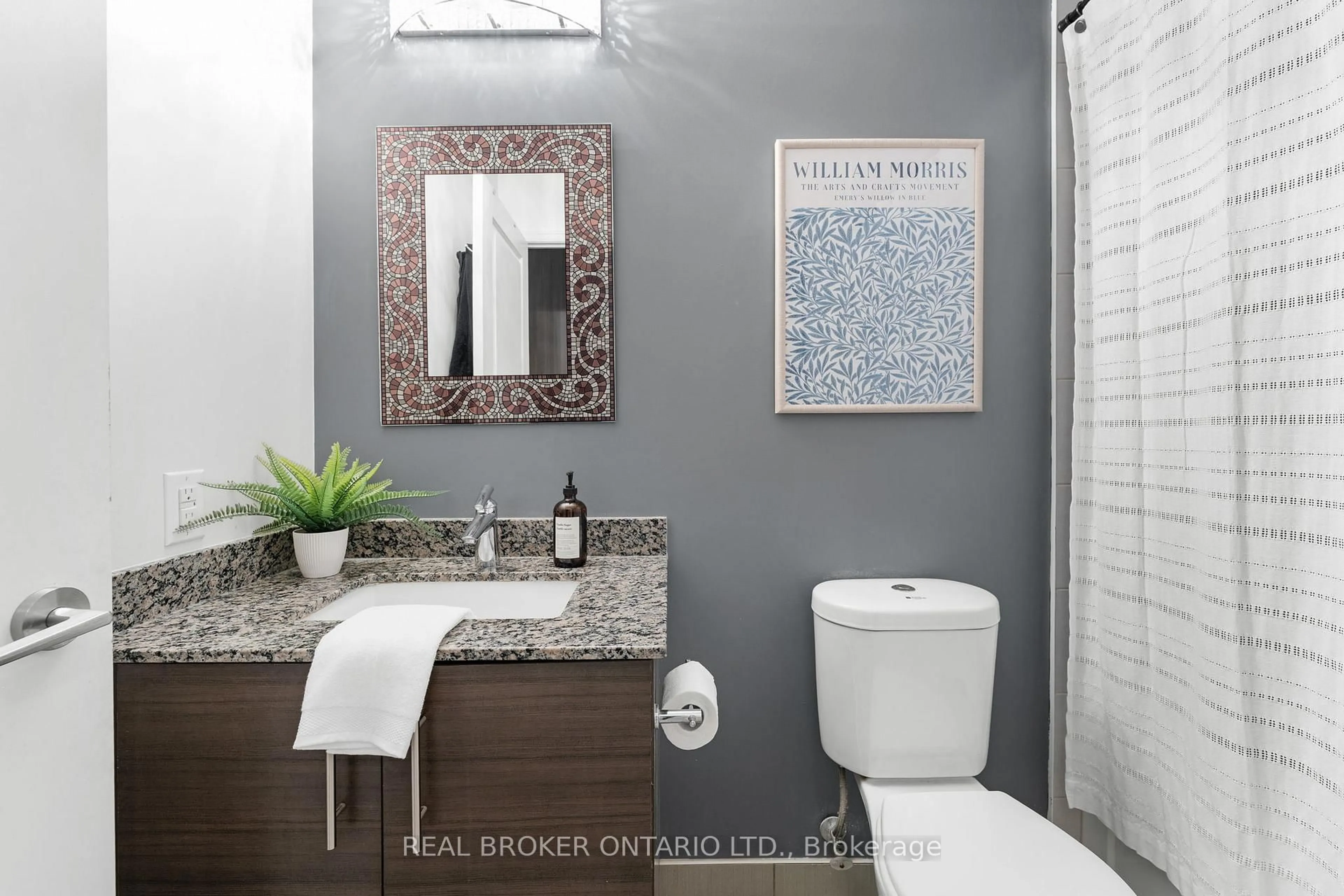 Contemporary bathroom, ceramic/tile floor for 277 South Park Rd #301, Markham Ontario L3T 0B7