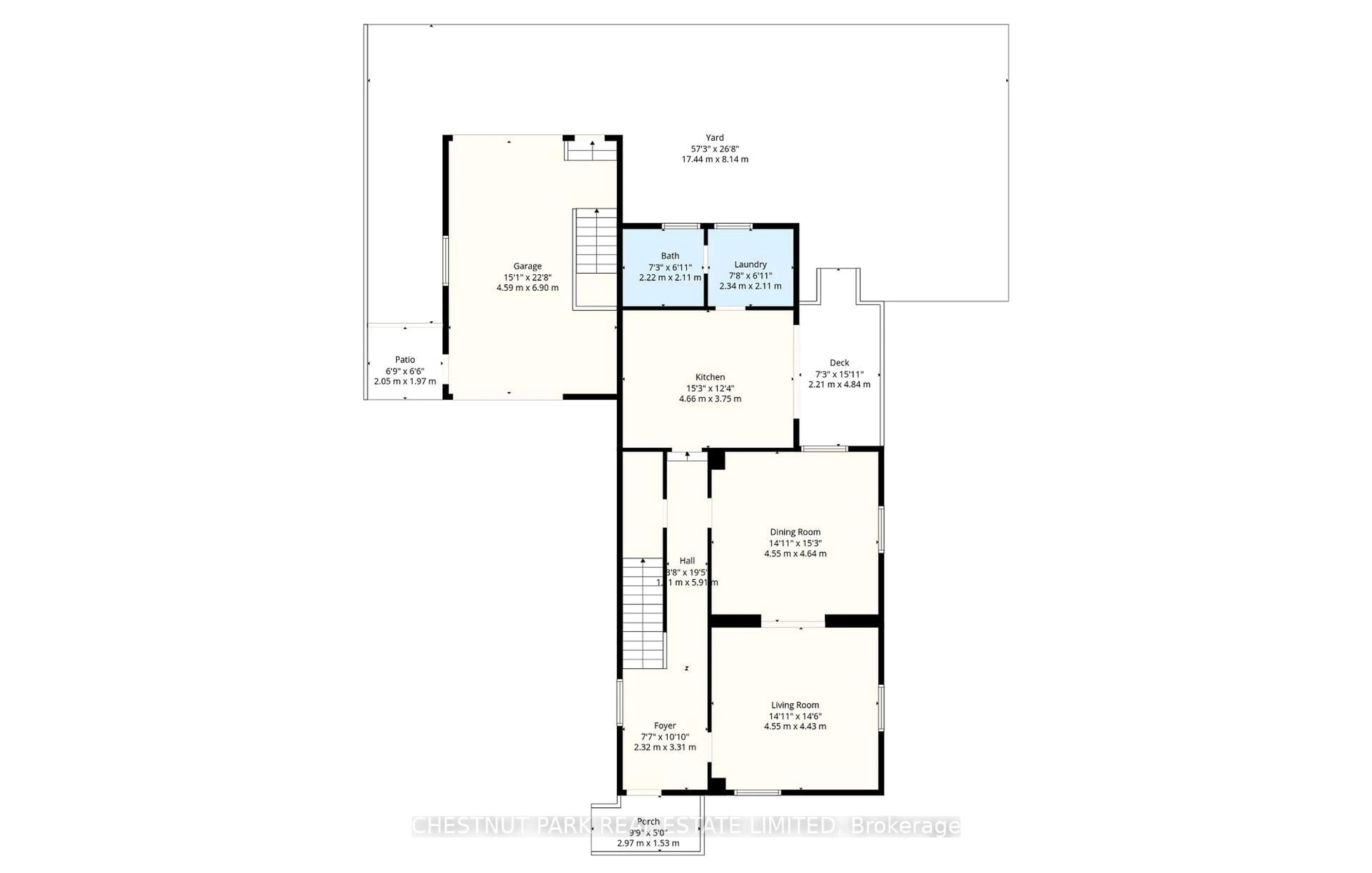 Floor plan for 67 Main St, Uxbridge Ontario L9P 1J4