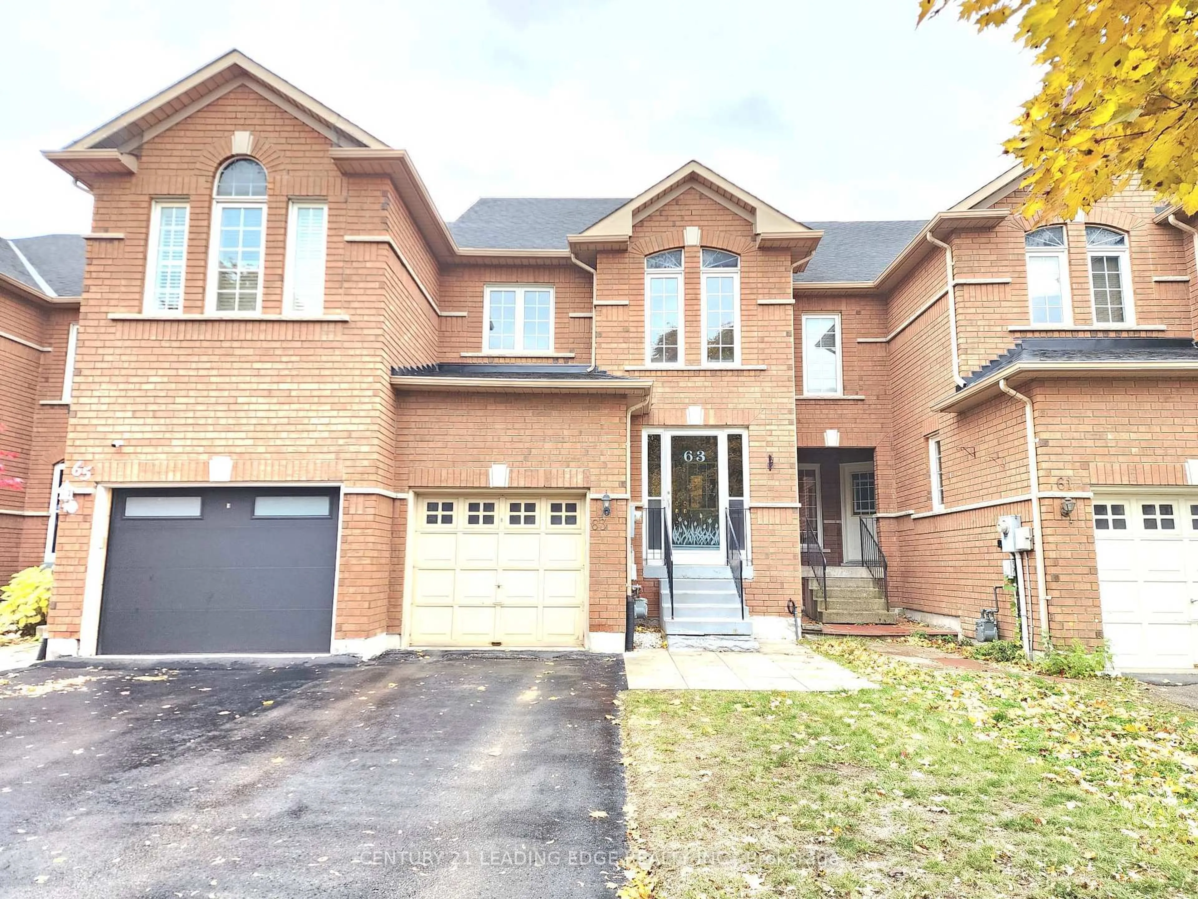Home with brick exterior material, street for 63 Peninsula Cres, Richmond Hill Ontario L4S 1V1