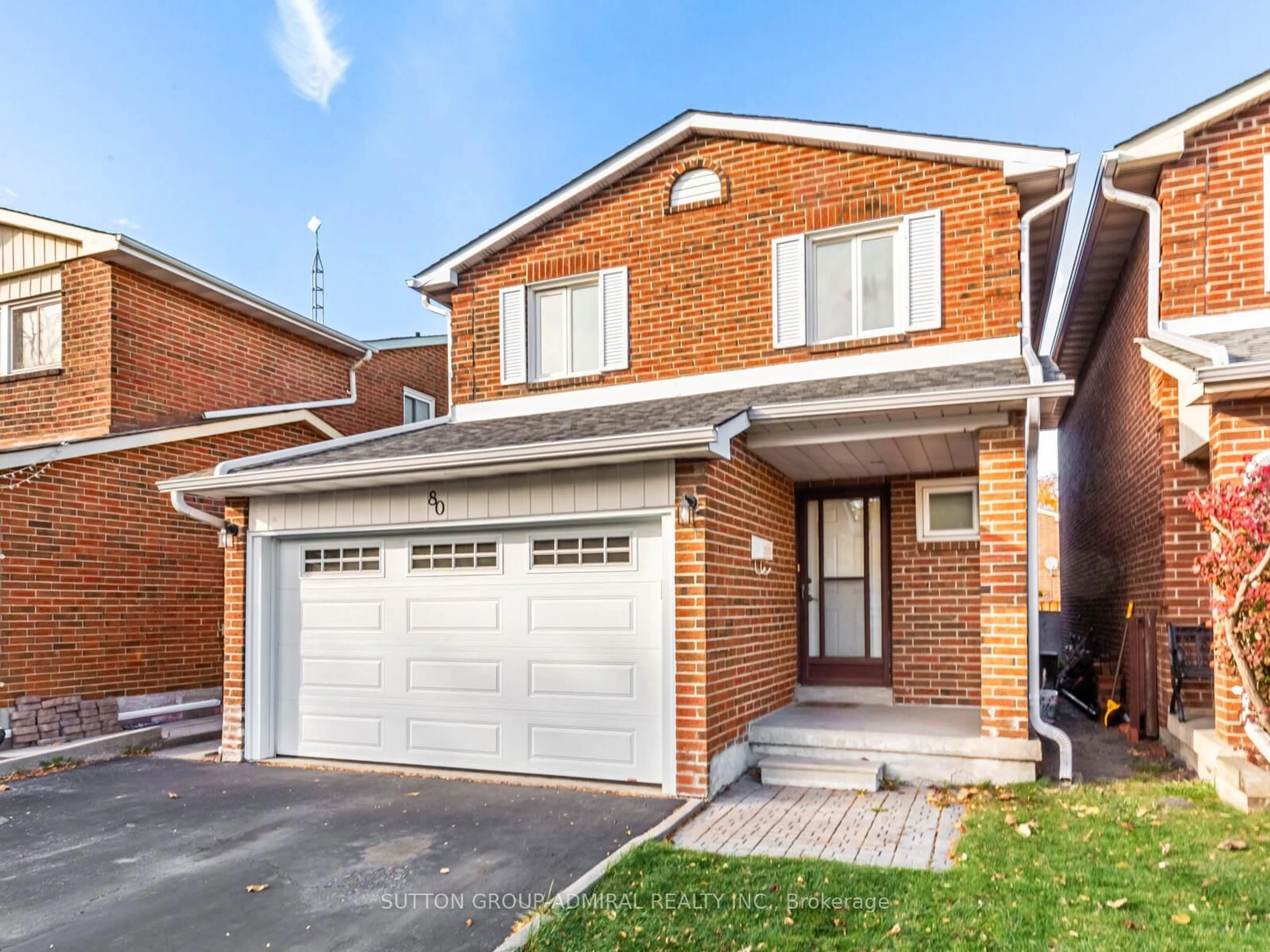 Home with brick exterior material, street for 80 Bob O'Link Ave, Vaughan Ontario L4K 1H2
