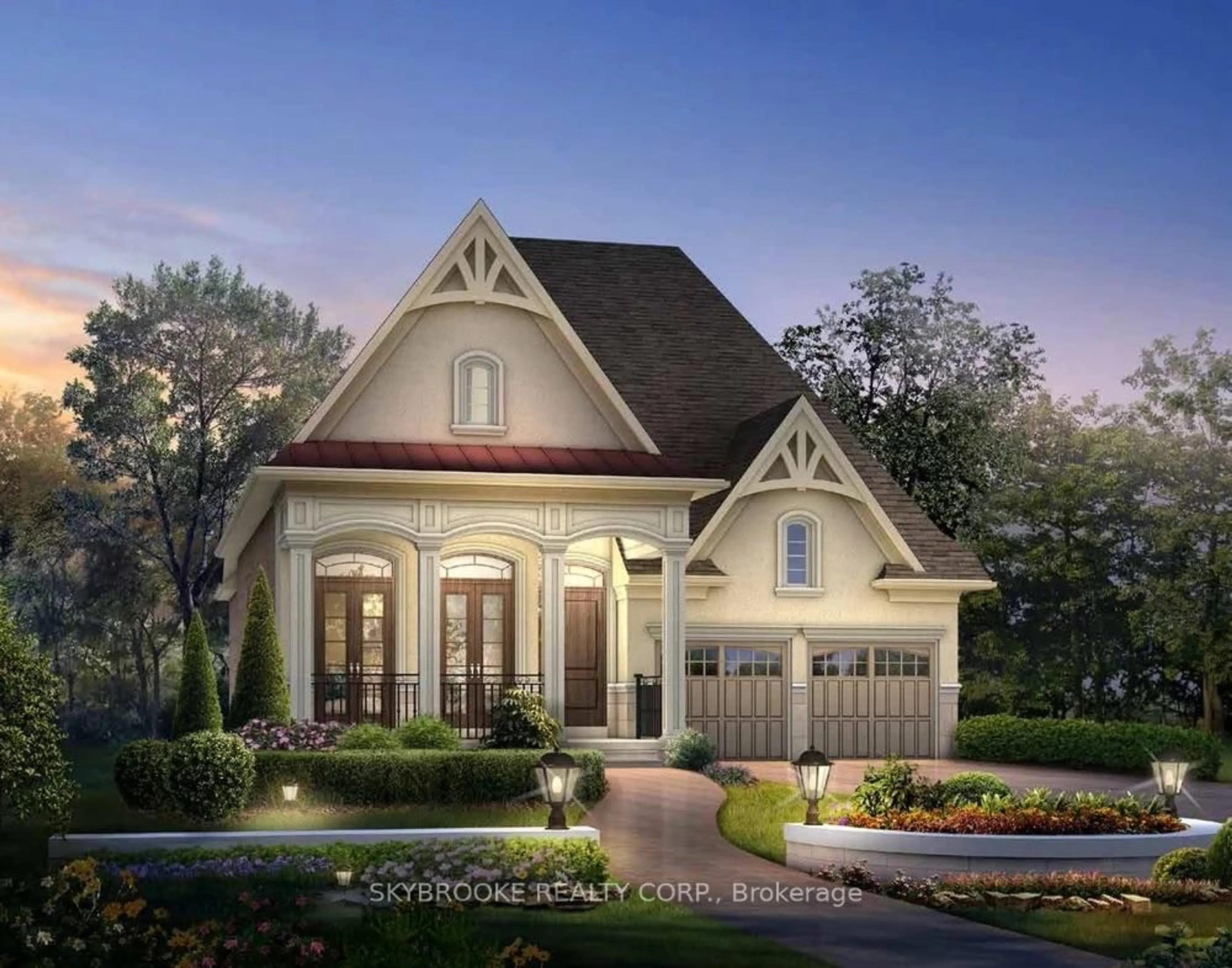 Home with brick exterior material, street for 143 Stokes Dr, King Ontario L7B 0R1