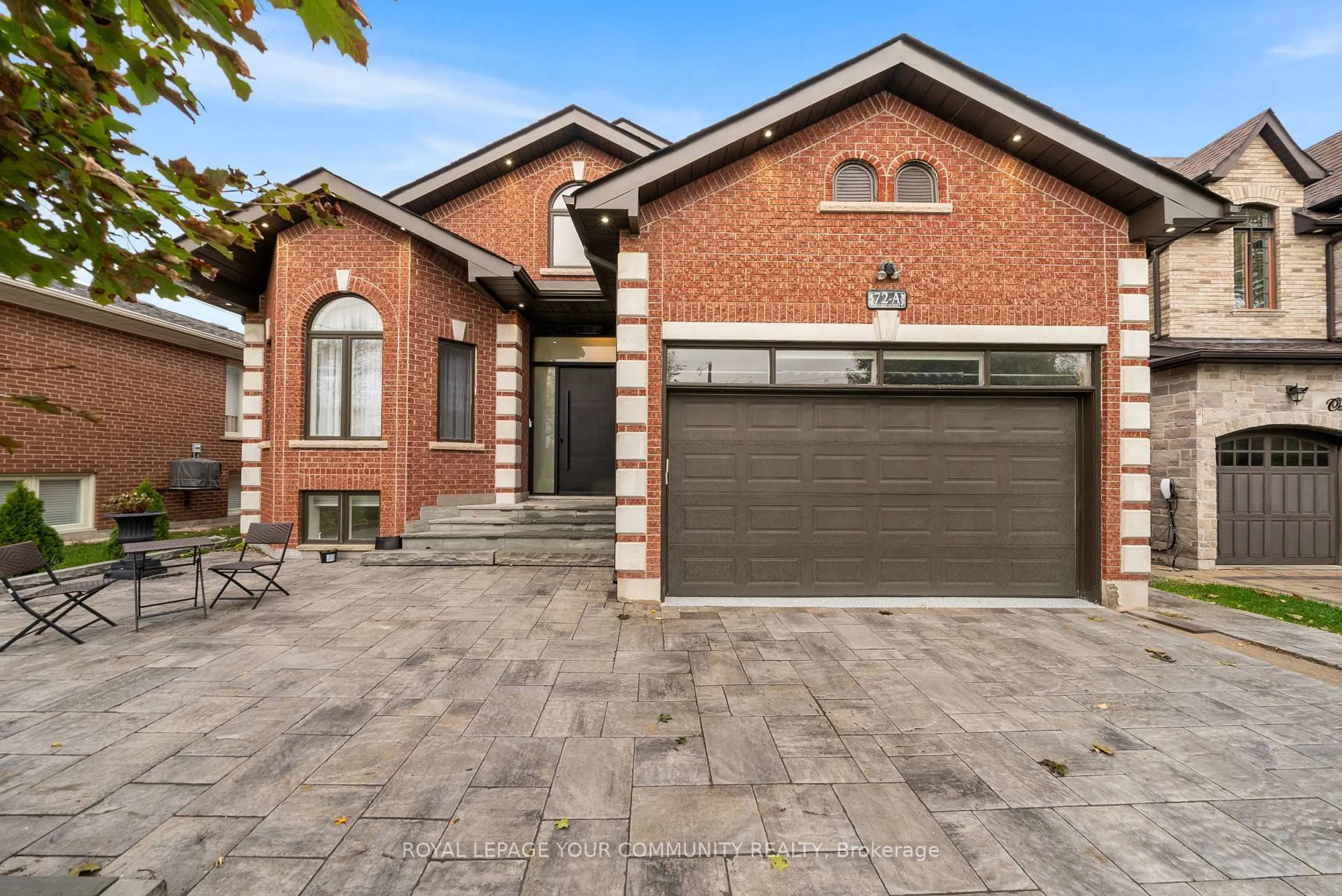 Home with brick exterior material, street for 72A Oxford St, Richmond Hill Ontario L4C 4L5