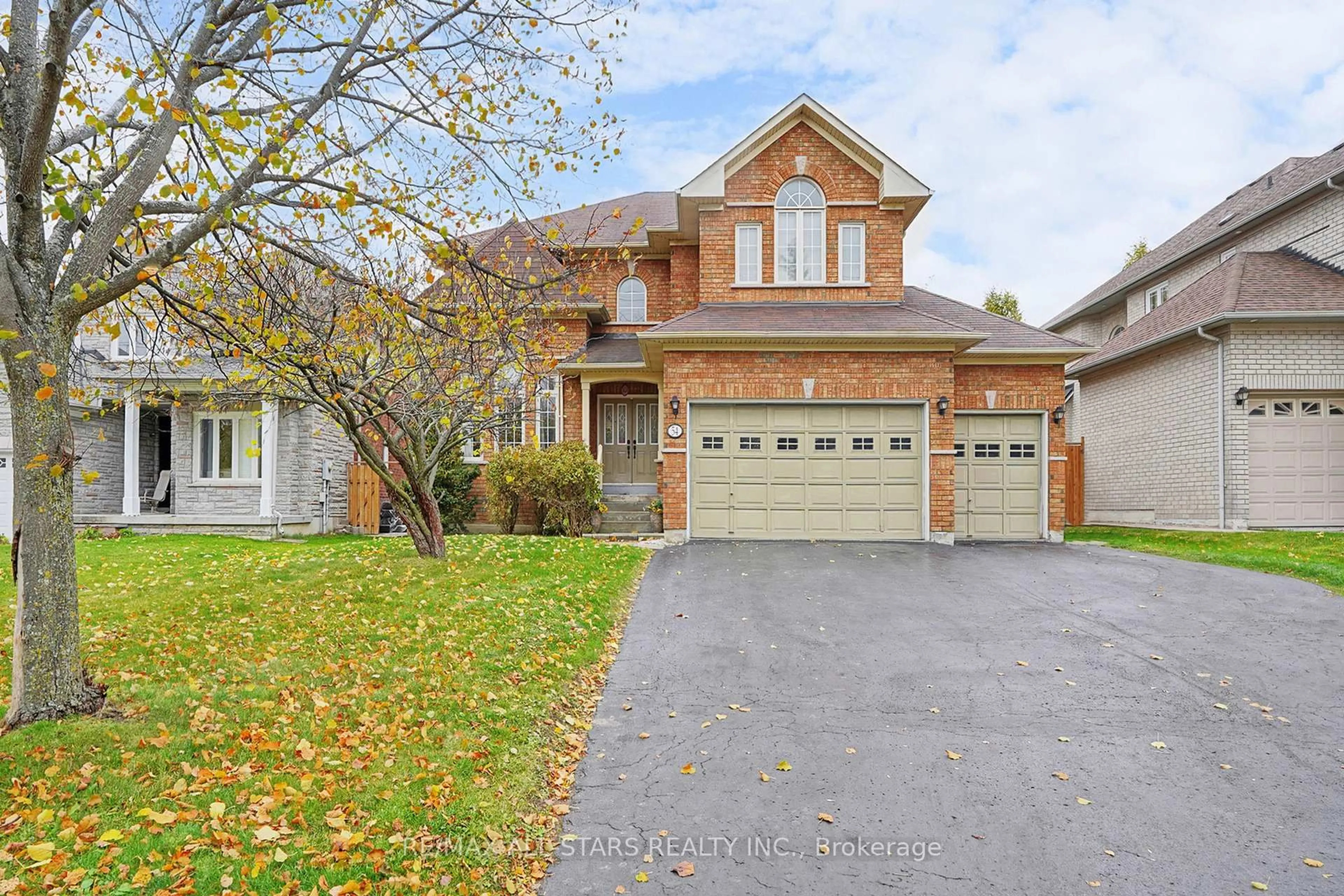 Home with brick exterior material, street for 54 Bretton Circ, Markham Ontario L3S 3R1