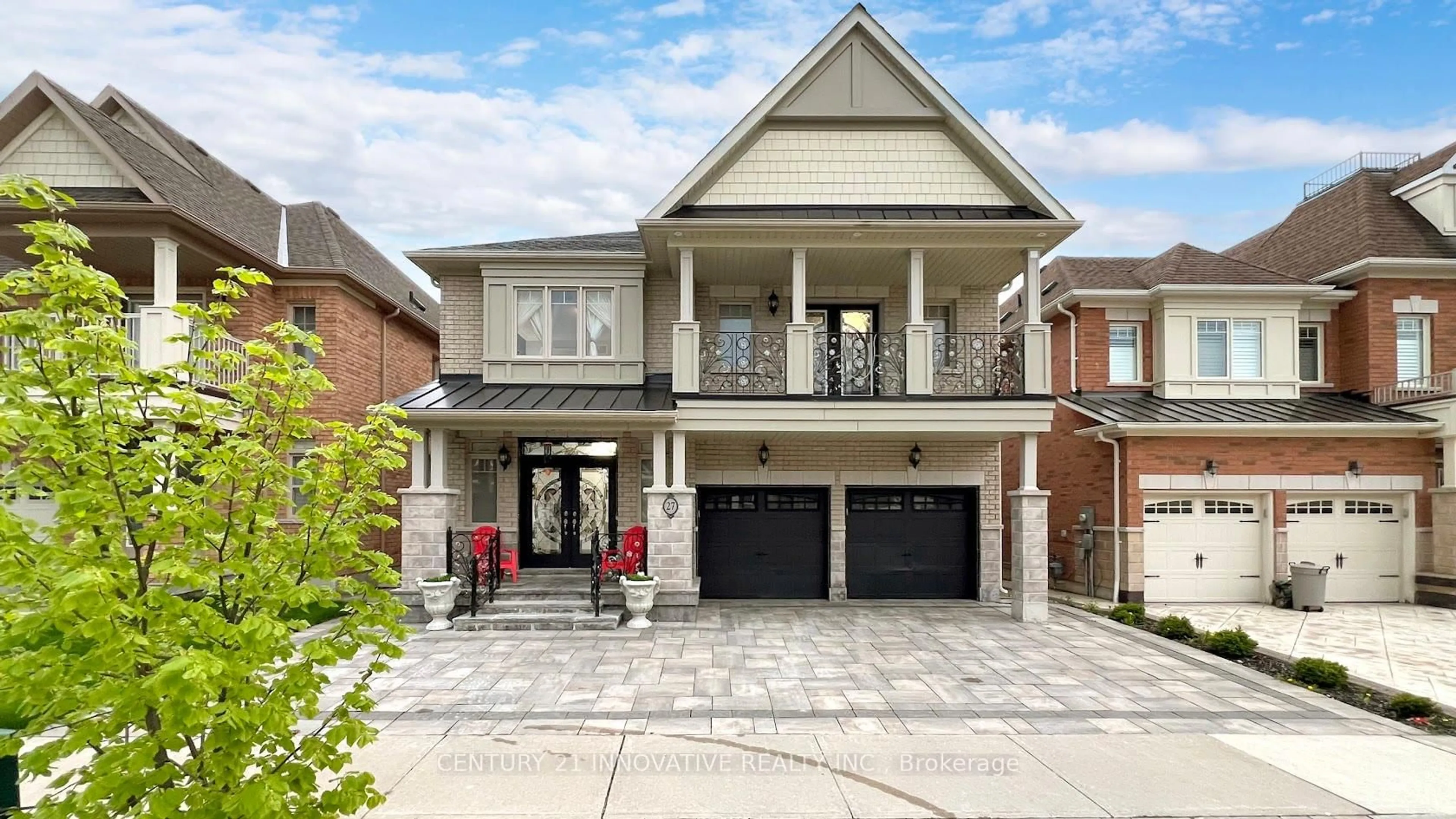 Home with brick exterior material, street for 27 Brucefield Crt, Whitchurch-Stouffville Ontario L4A 1V5
