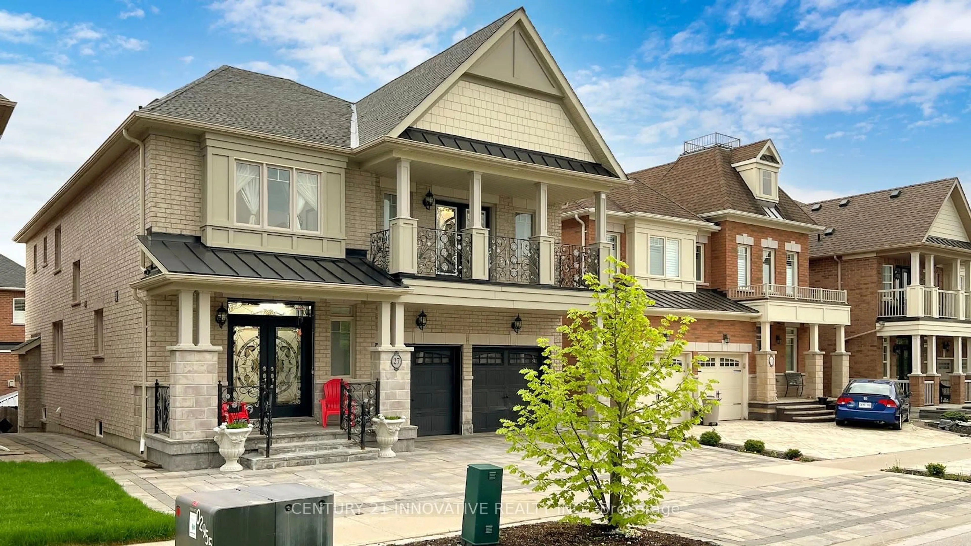 Home with brick exterior material, street for 27 Brucefield Crt, Whitchurch-Stouffville Ontario L4A 1V5