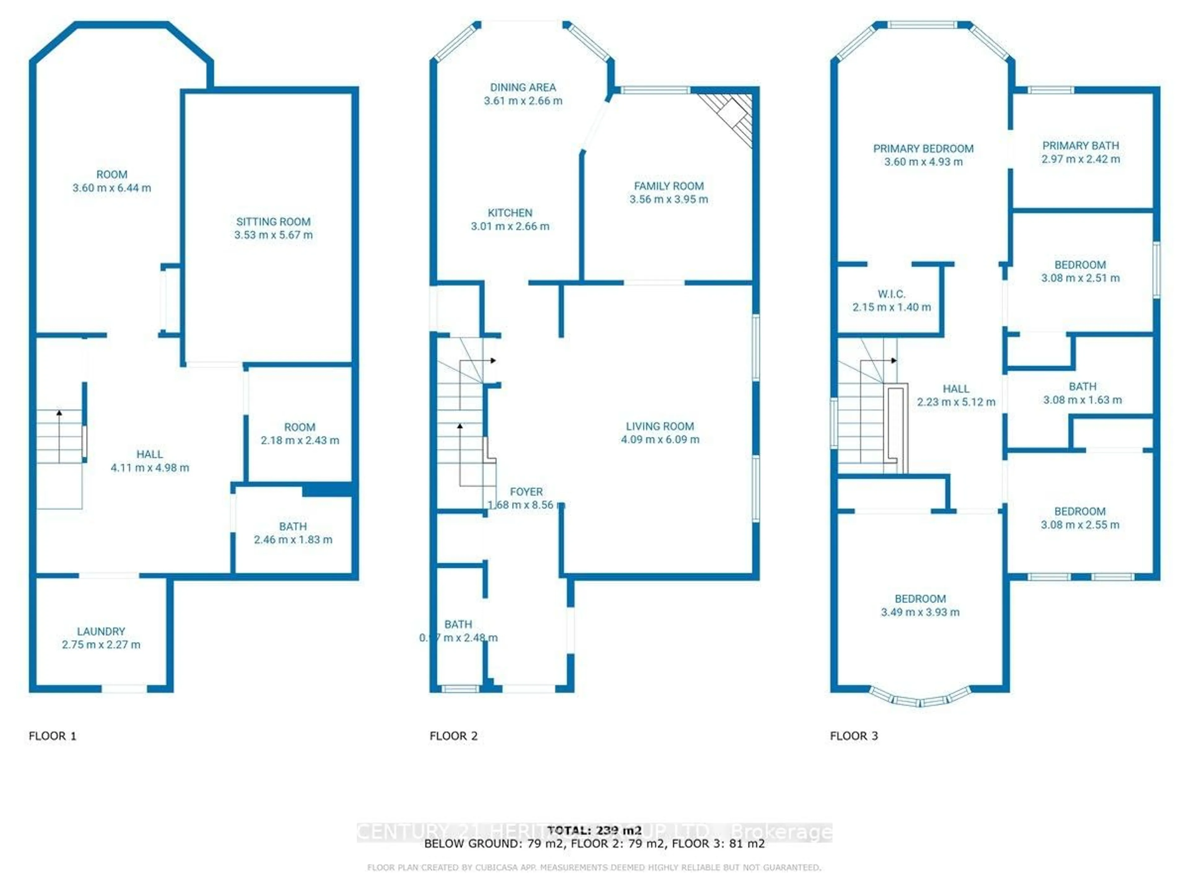 Floor plan for 765 Dillman Ave, Newmarket Ontario L3X 2K3