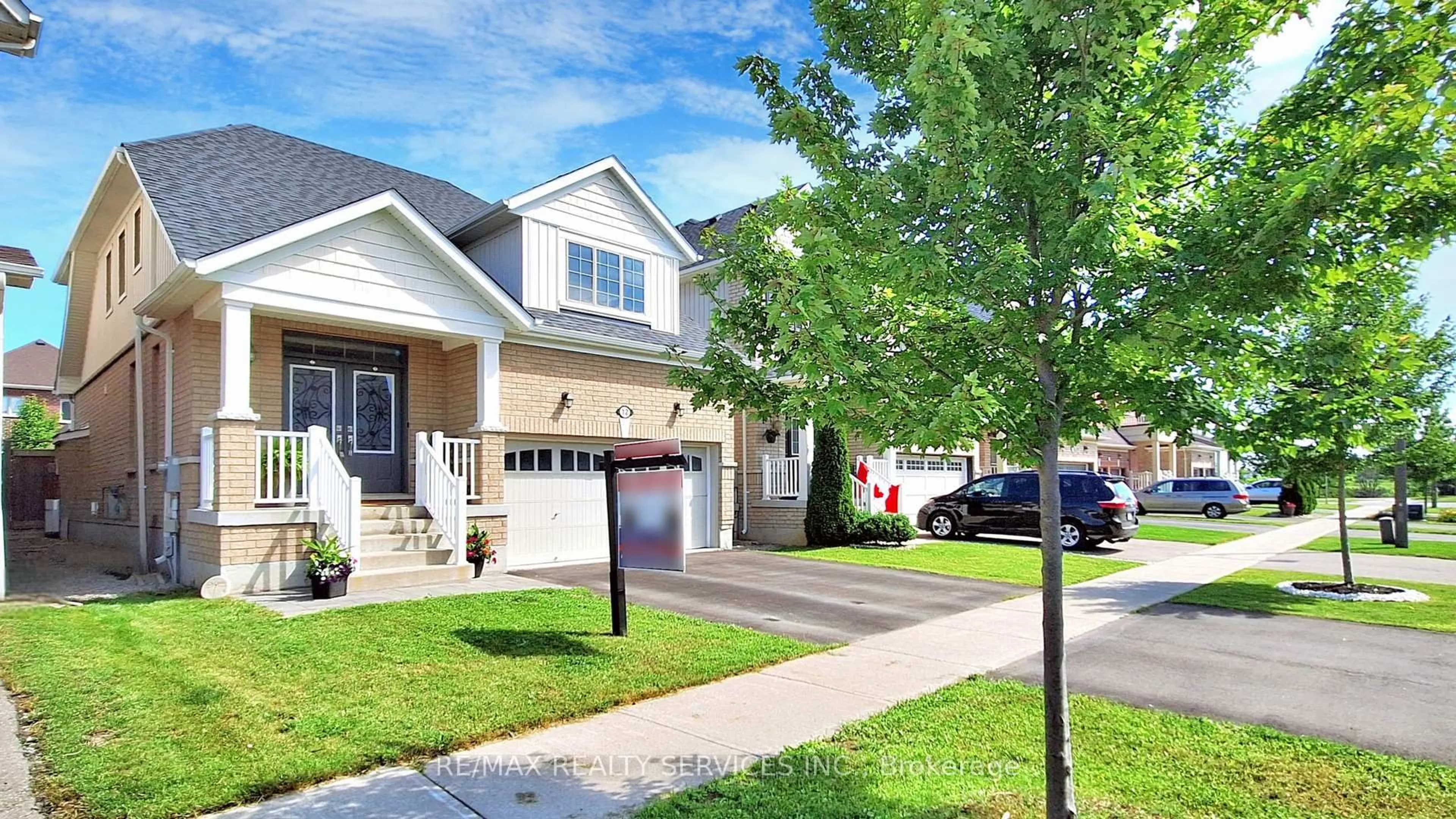 Home with vinyl exterior material, street for 12 Mccabe Lane, New Tecumseth Ontario L0G 1W0