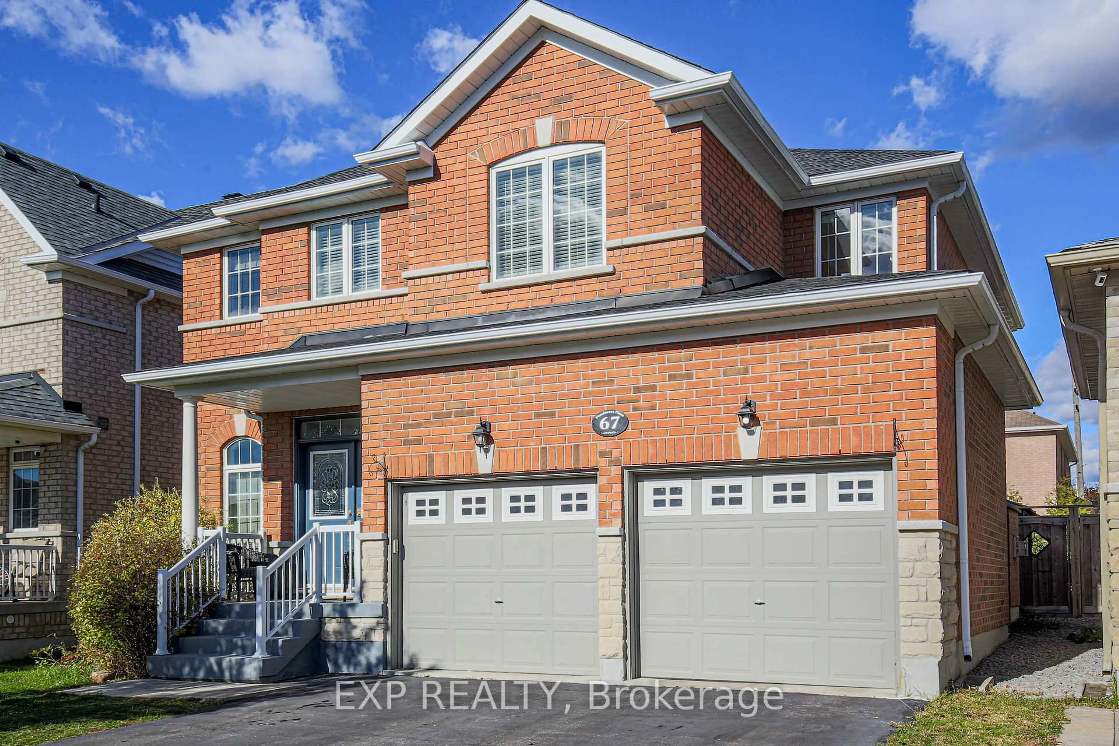 Home with brick exterior material, street for 67 Pineforest Pl, Markham Ontario L6E 2B1