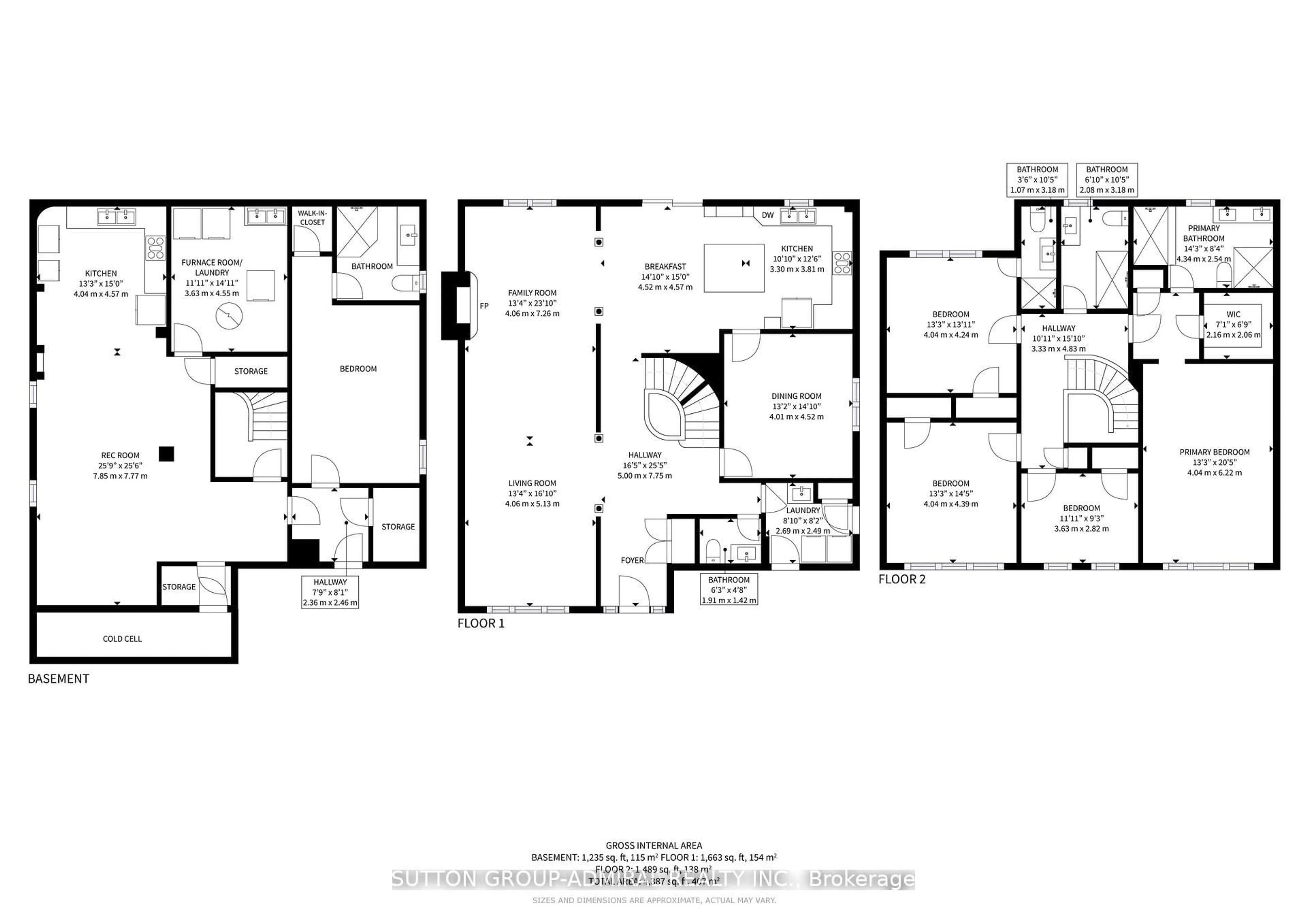 Floor plan for 160 Marwood Pl, Vaughan Ontario L6A 1C4