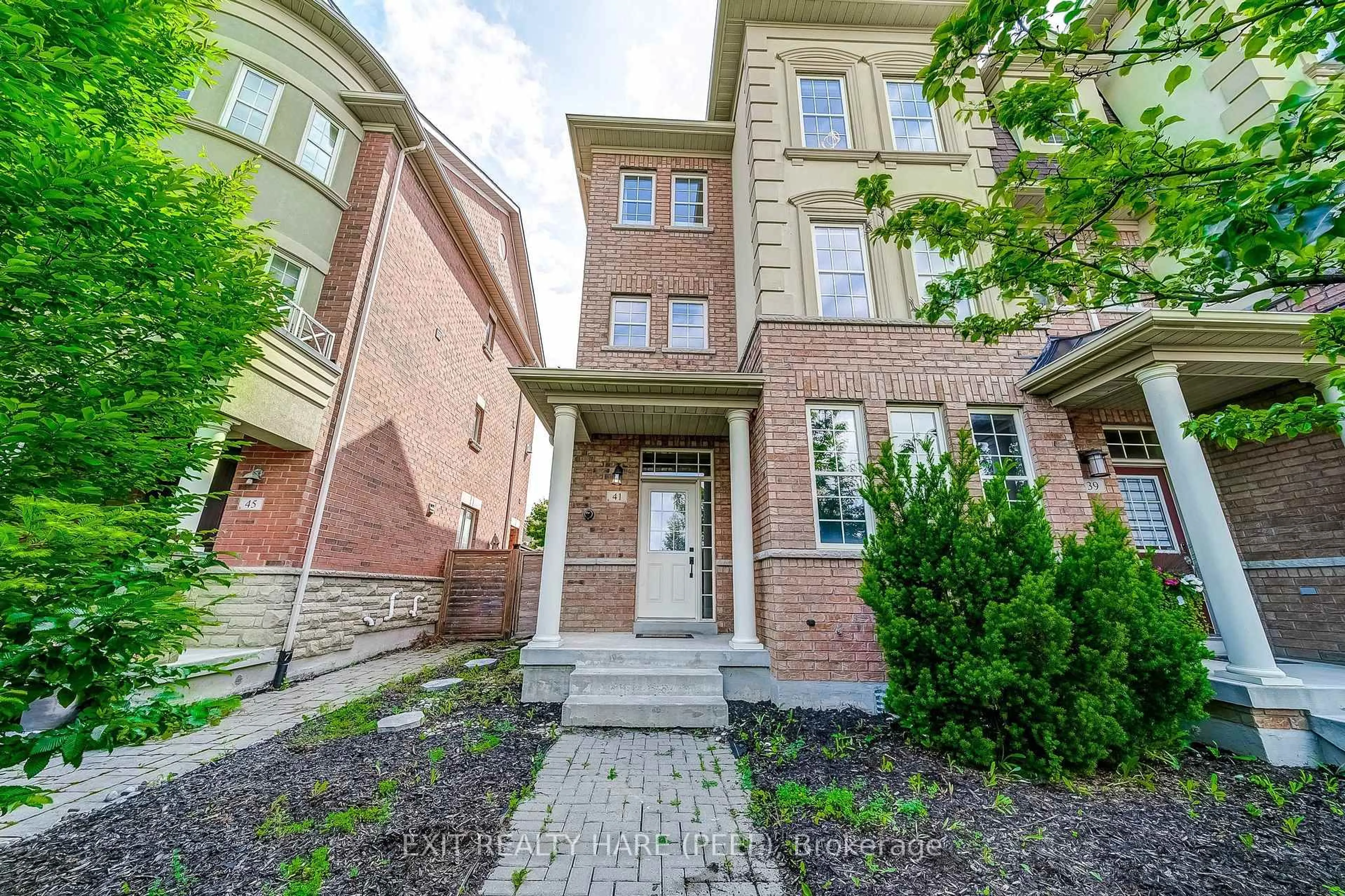 Home with brick exterior material, street for 41 Poetry Dr, Vaughan Ontario L4H 3R1