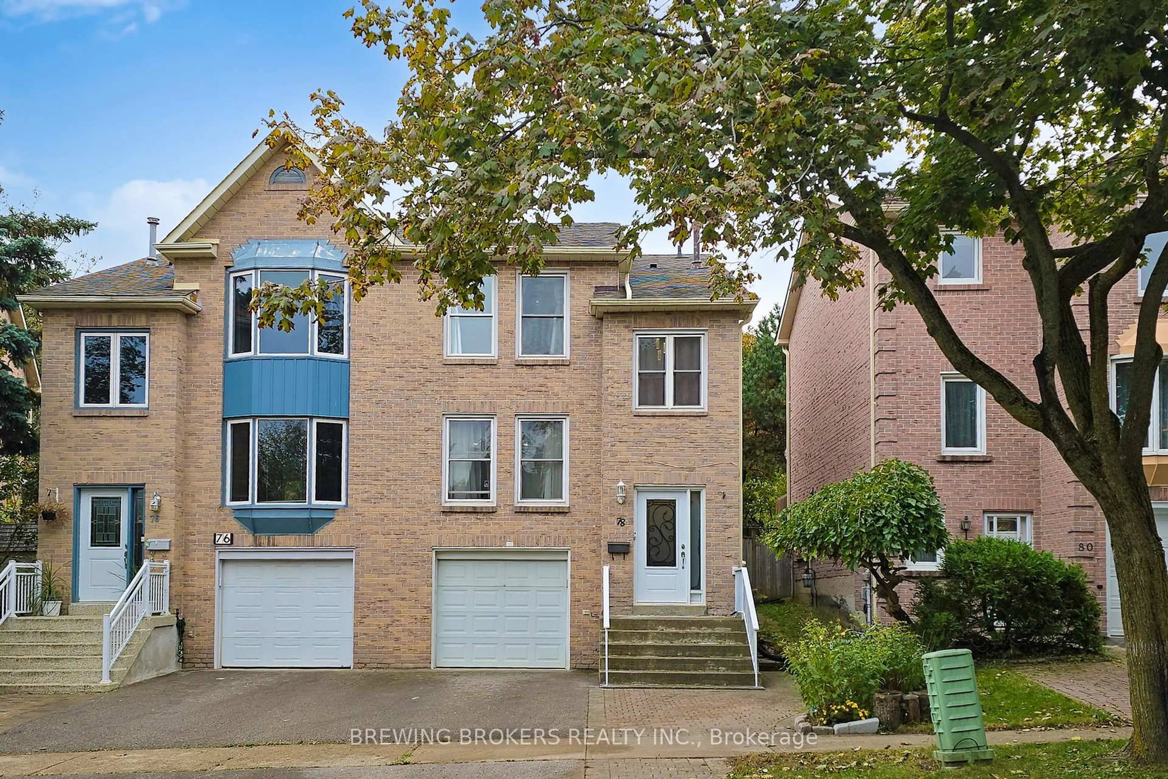 Home with brick exterior material, street for 78 Colleen St, Vaughan Ontario L4J 5G6