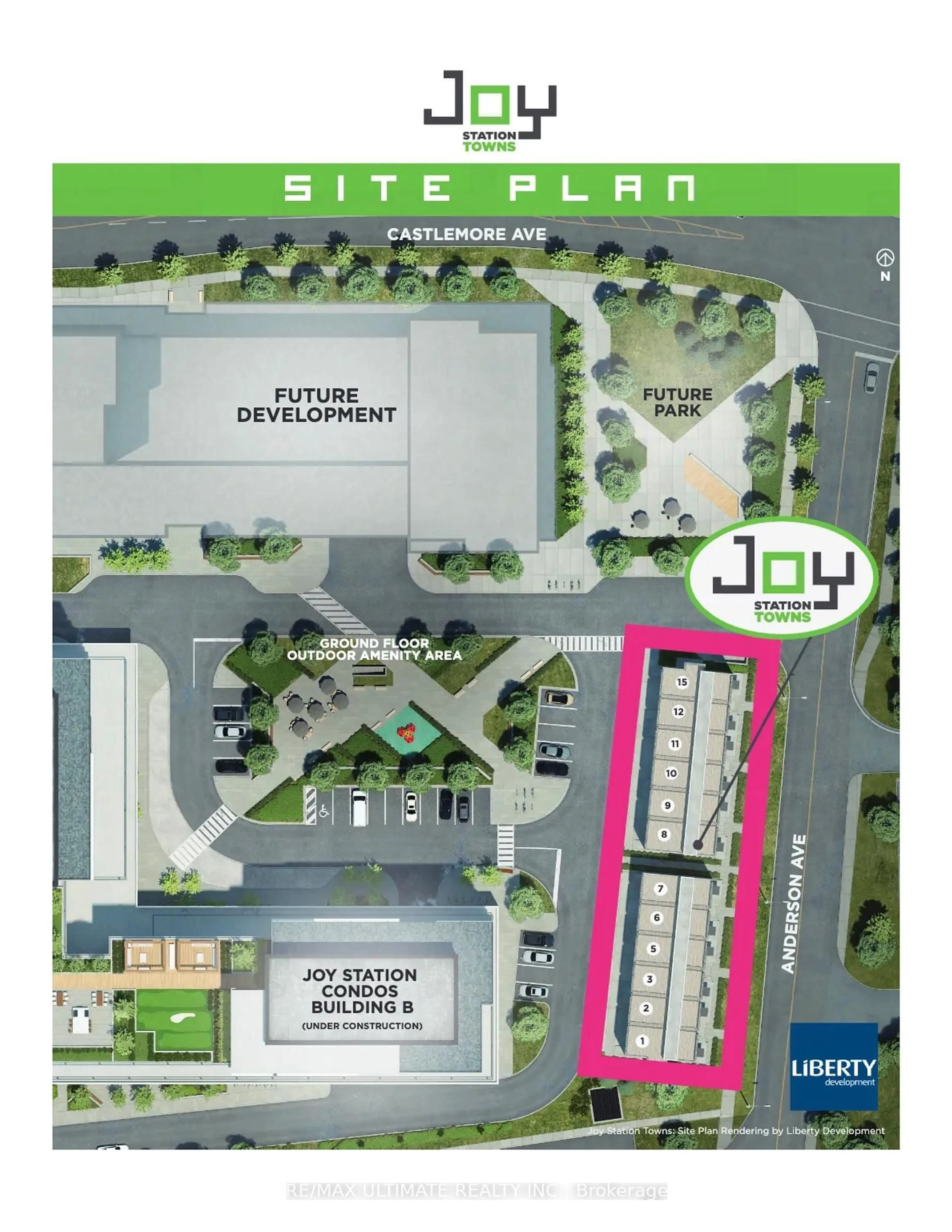 Floor plan for 9751 Markham Rd #B-1806, Markham Ontario L6E 0H8