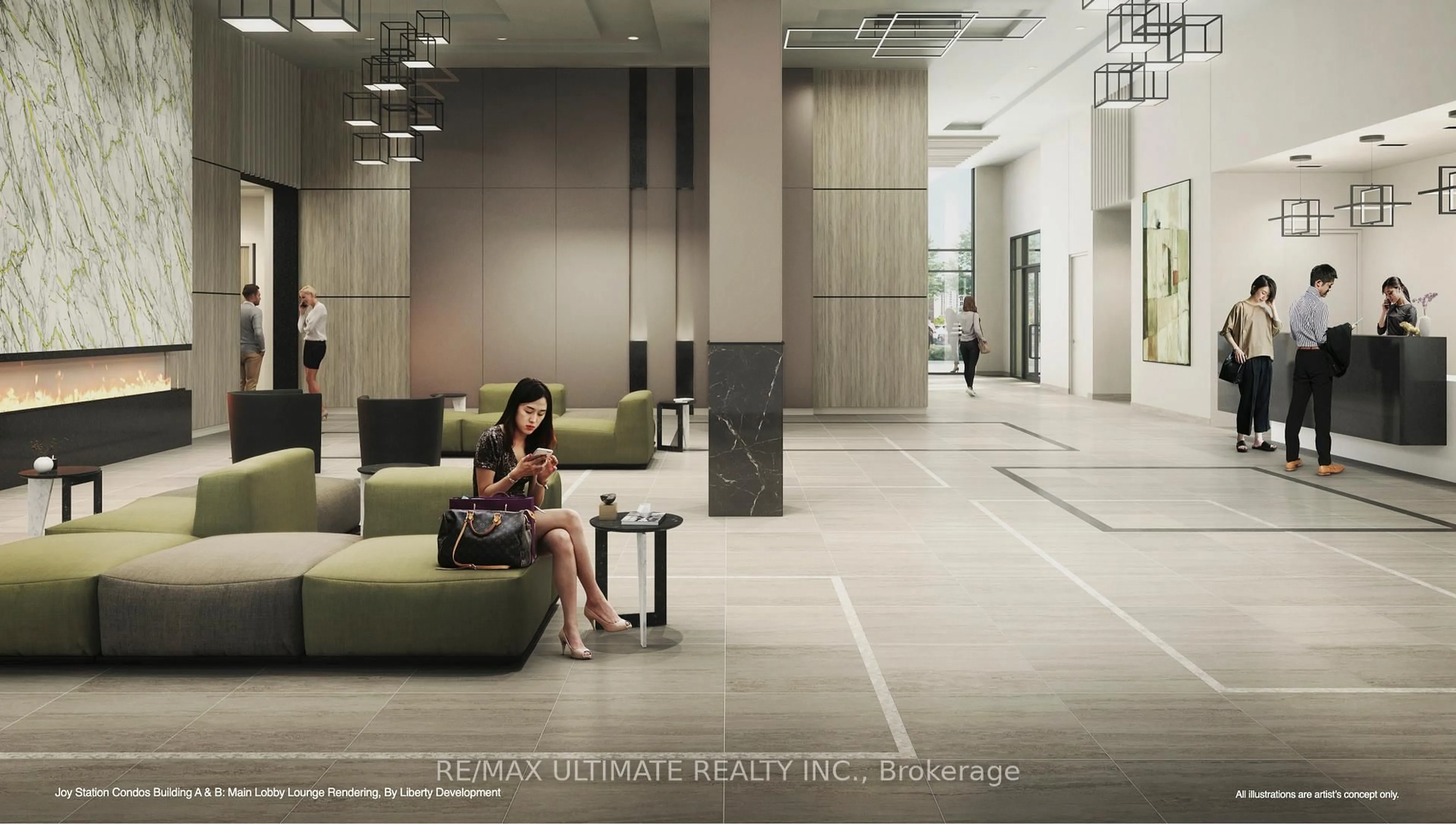 Lobby for 9751 Markham Rd #B-1806, Markham Ontario L6E 0H8