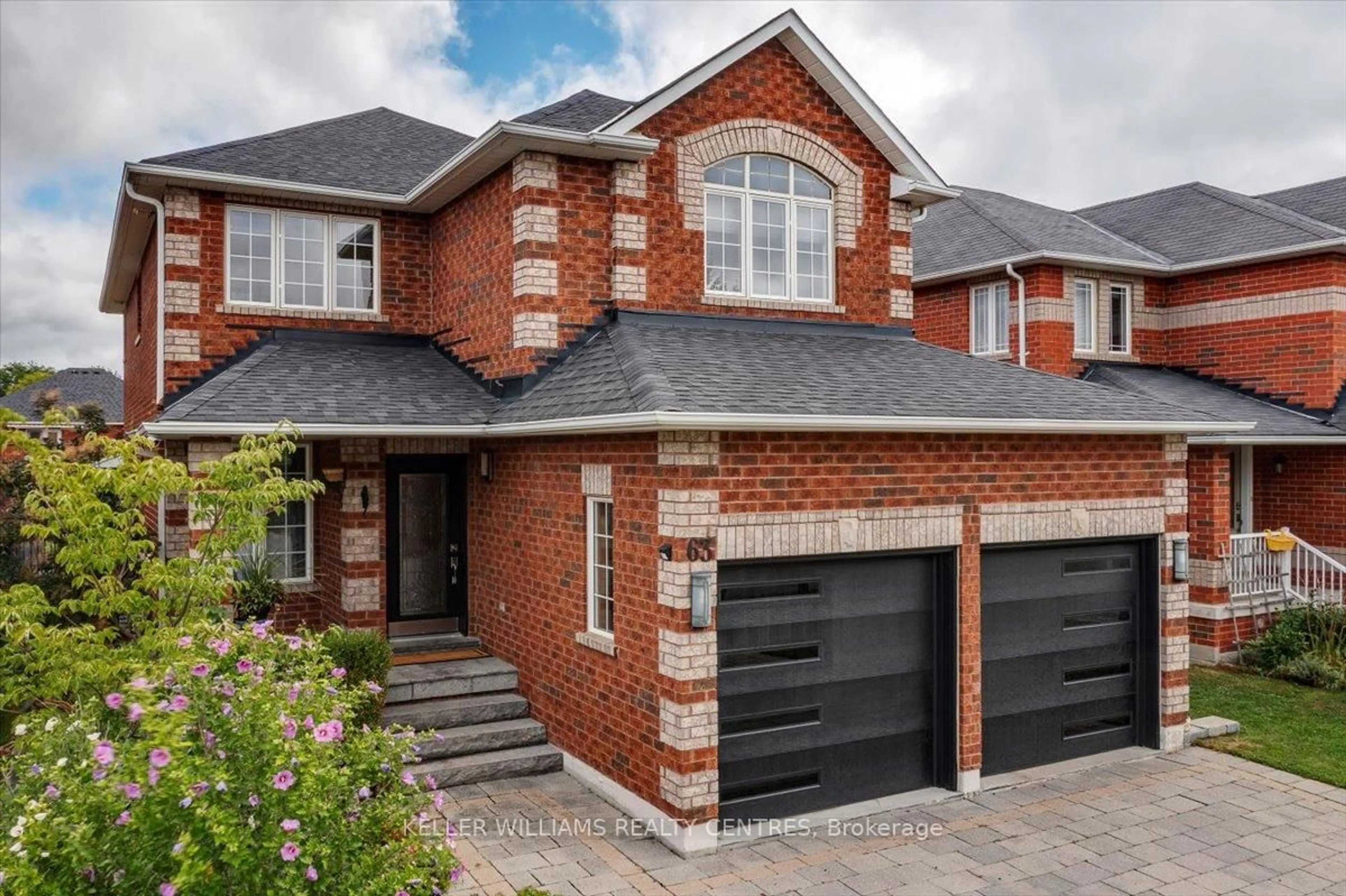Home with brick exterior material, street for 63 Kerfoot Cres, Georgina Ontario L4P 4H2