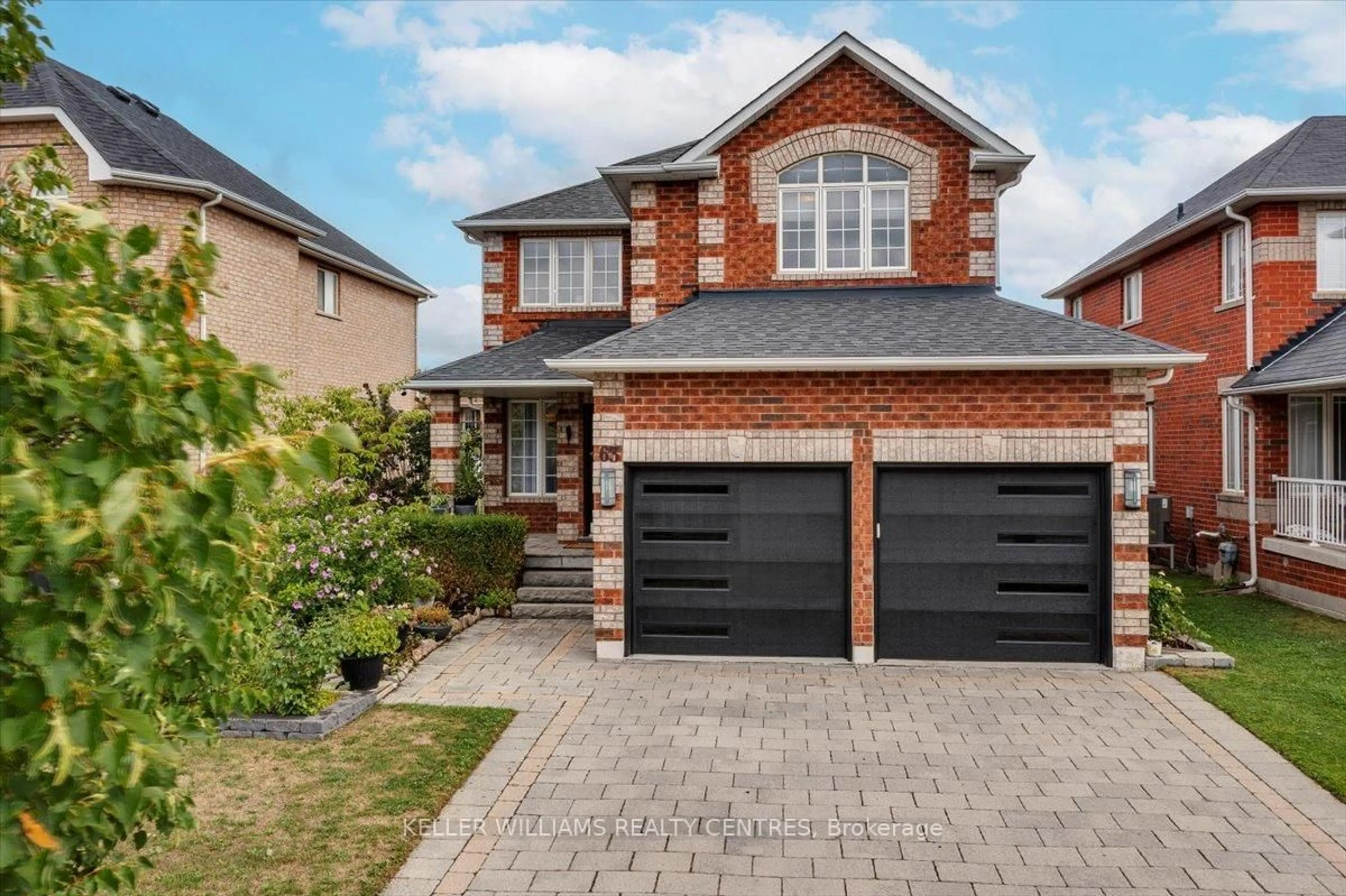 Home with brick exterior material, street for 63 Kerfoot Cres, Georgina Ontario L4P 4H2