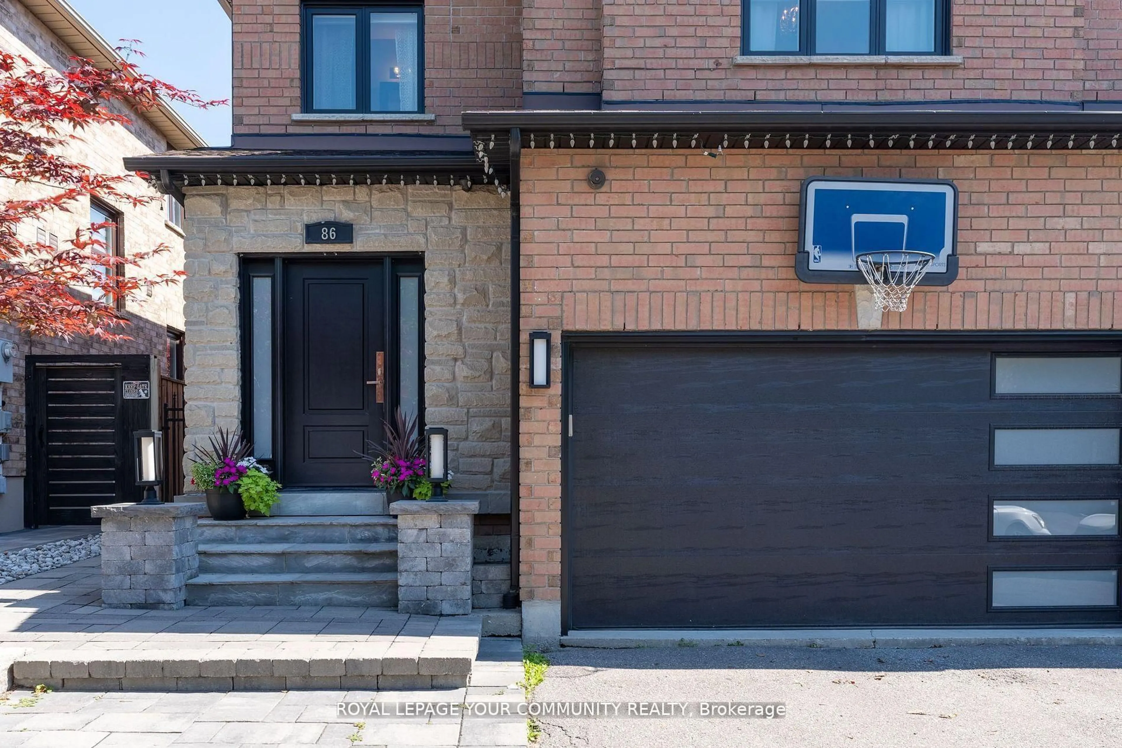 Home with brick exterior material, street for 86 Corkwood Cres, Vaughan Ontario L6A 3B4
